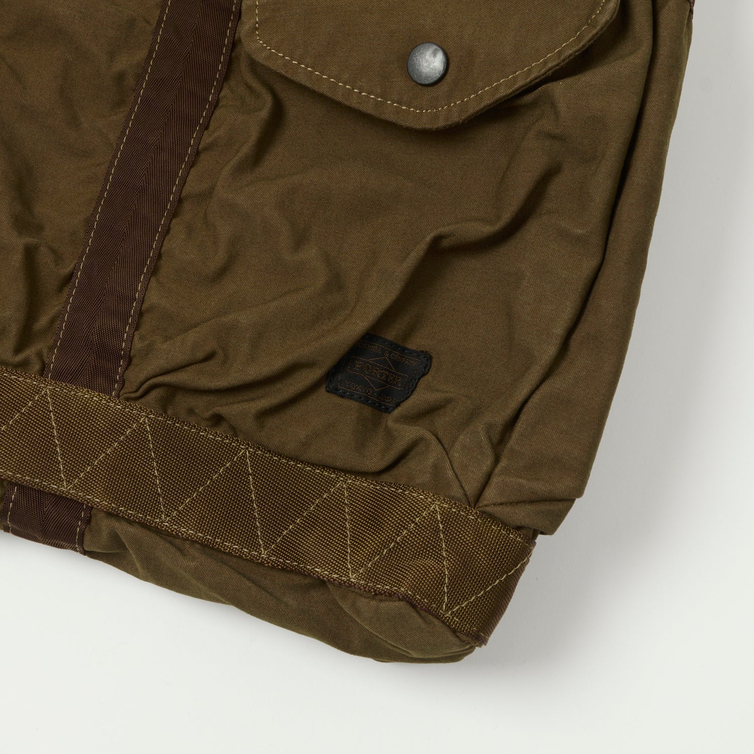 Porter-Yoshida & Co. Small Crag 2-Way Boston Bag - Coyote - Image 2