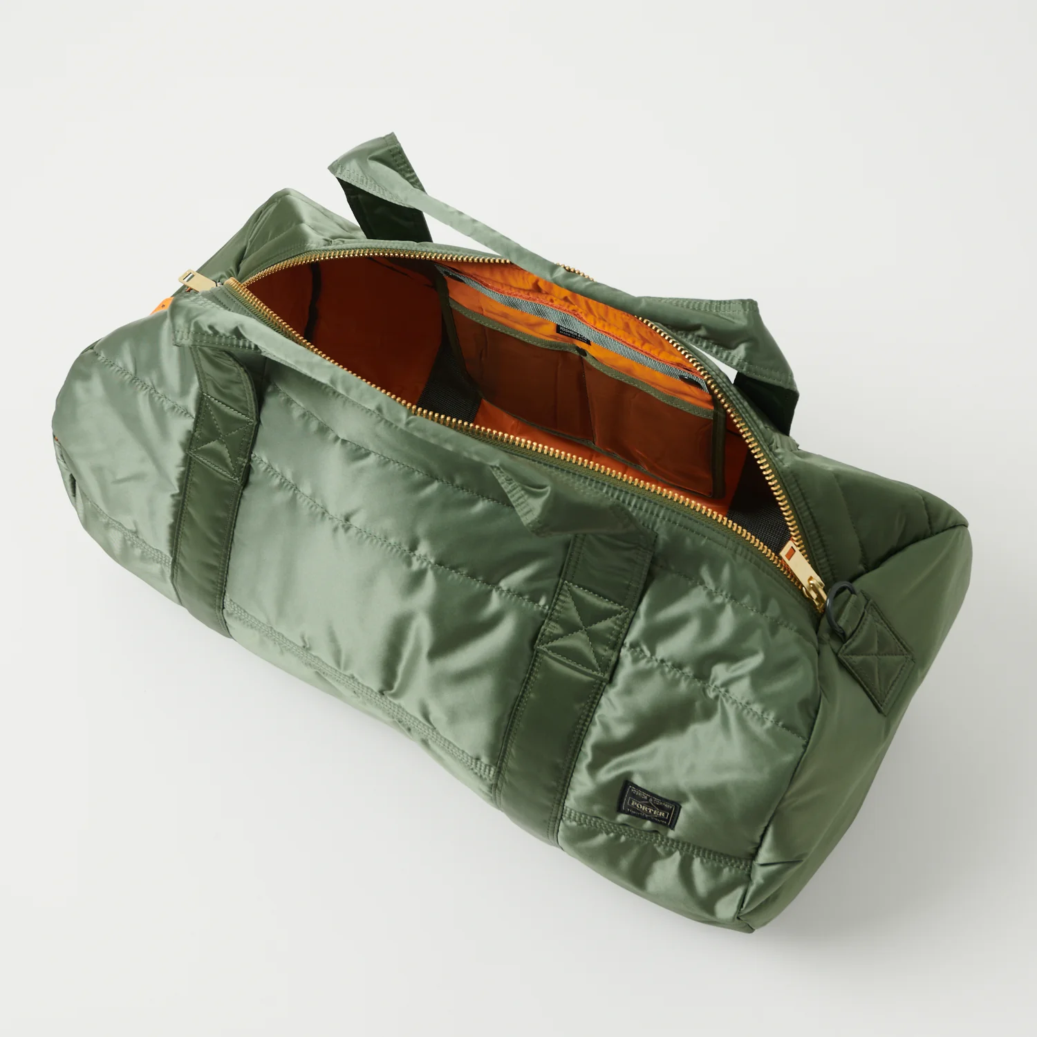 Porter-Yoshida & Co. Medium Tanker 2-Way Boston Bag - Sage Green - Image 2