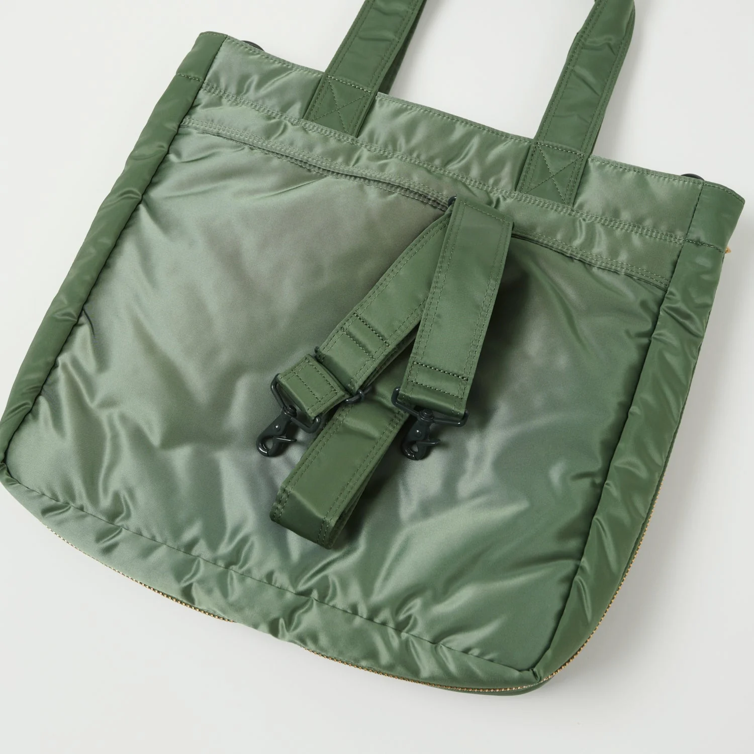 Porter-Yoshida & Co. Tanker 2-Way Tote Bag - Sage Green - Image 6