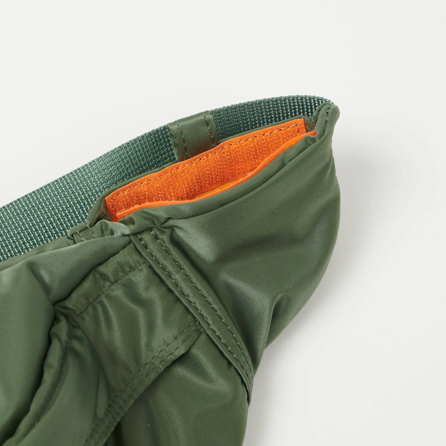 Porter-Yoshida & Co. Large Tanker Waist Bag - Sage Green - Image 5