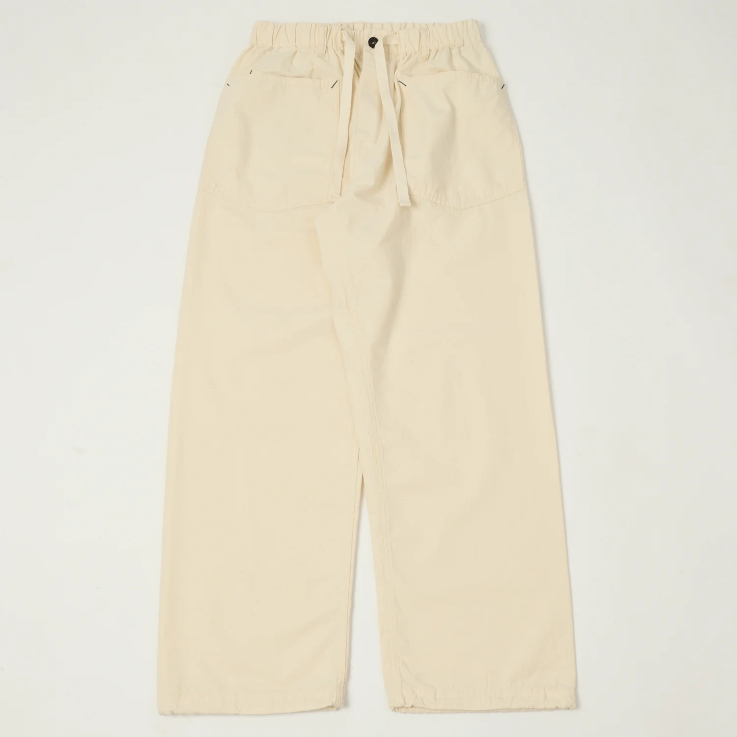 Post Overalls 'E-Z Army-Navy' Dobby Ripstop Trousers - Natural