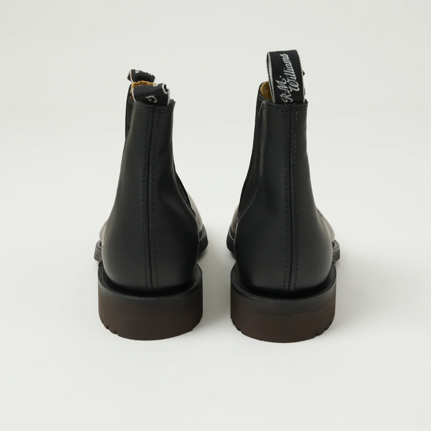 R.M.Williams 'Gardener' Leather Chelsea Boot - Black/Greasy Kip - Image 4