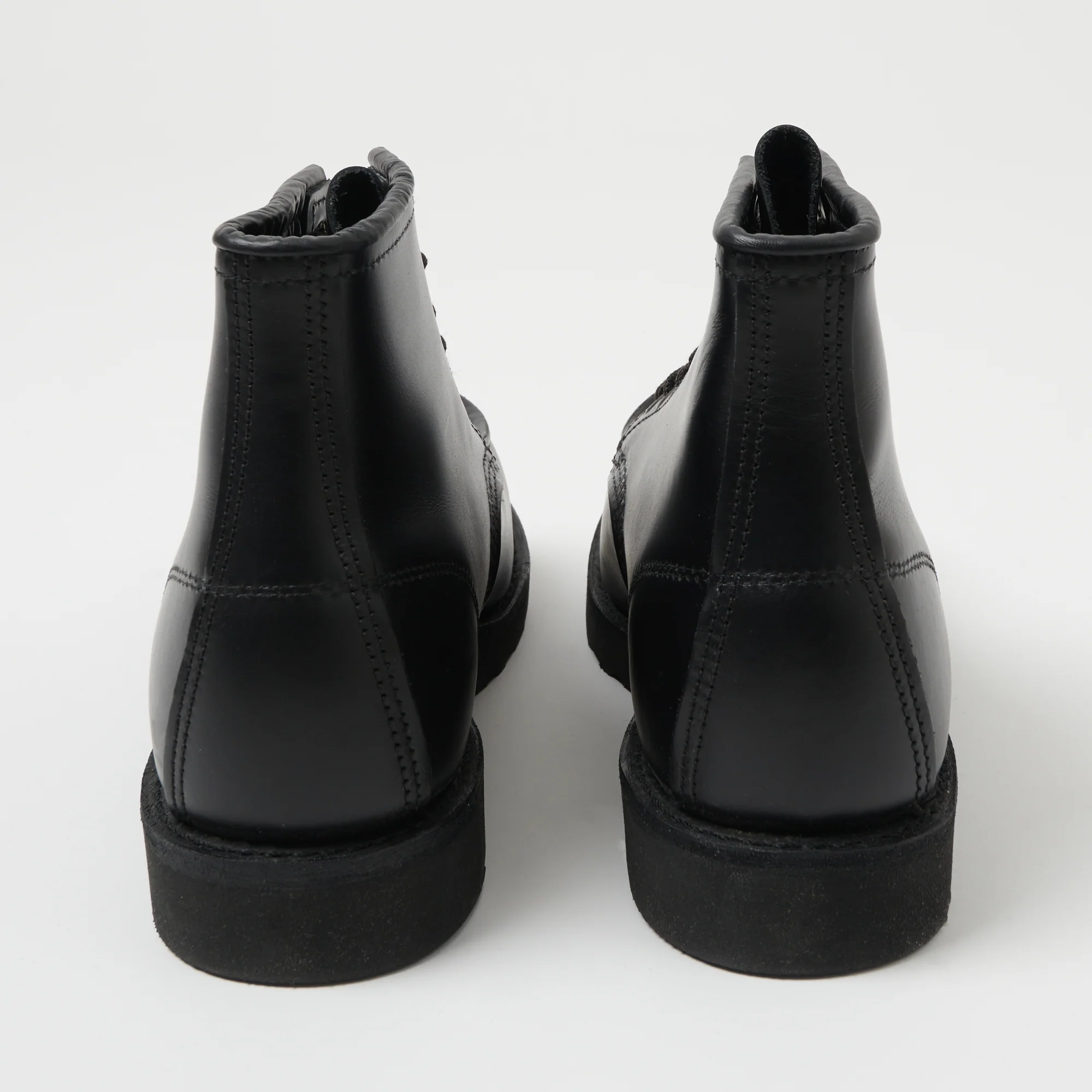Red Wing 8137 Classic Moc Toe Boot - Triple Black - Image 4