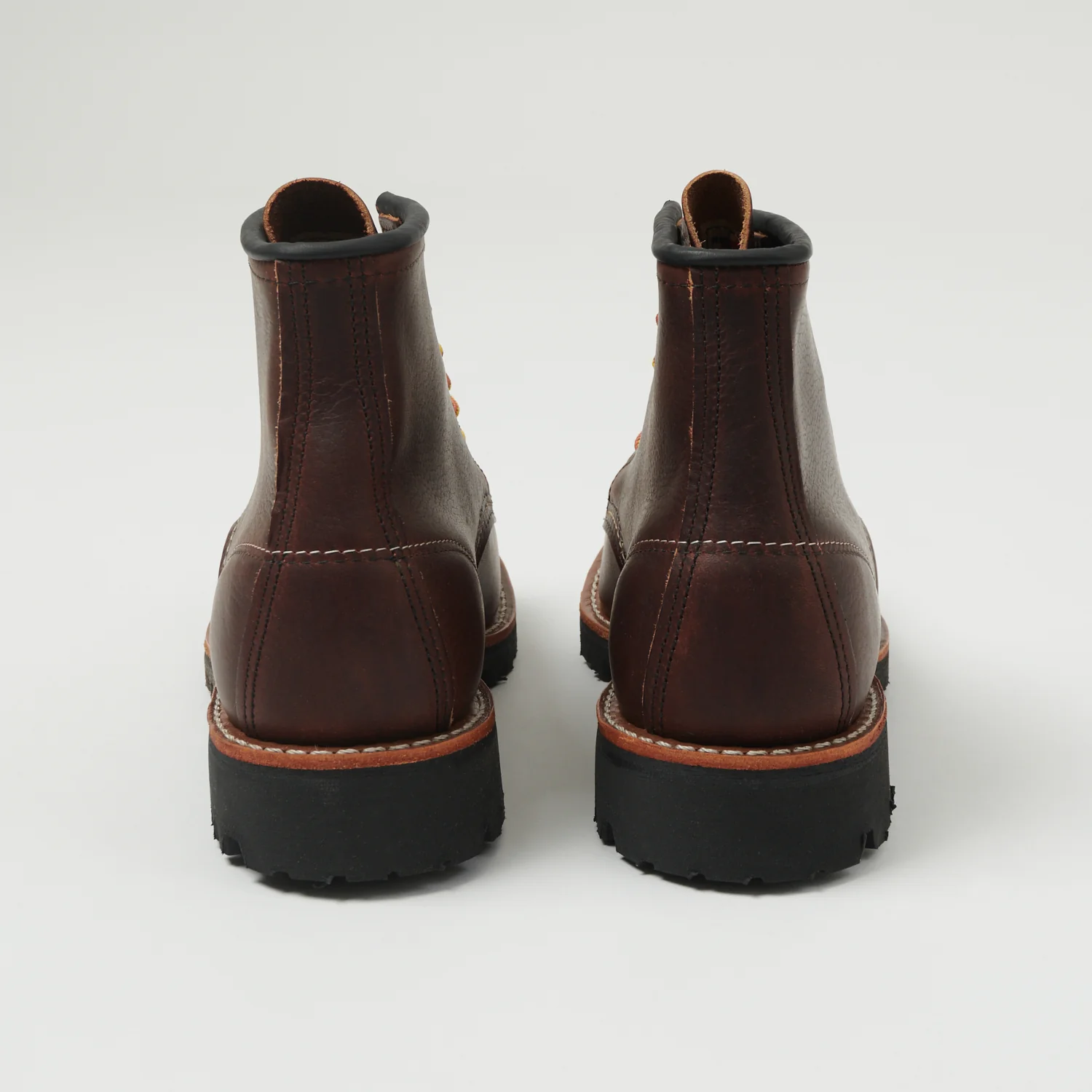 Red Wing 8146 Roughneck Moc Toe Work Boot - Briar Oil Slick - Image 4