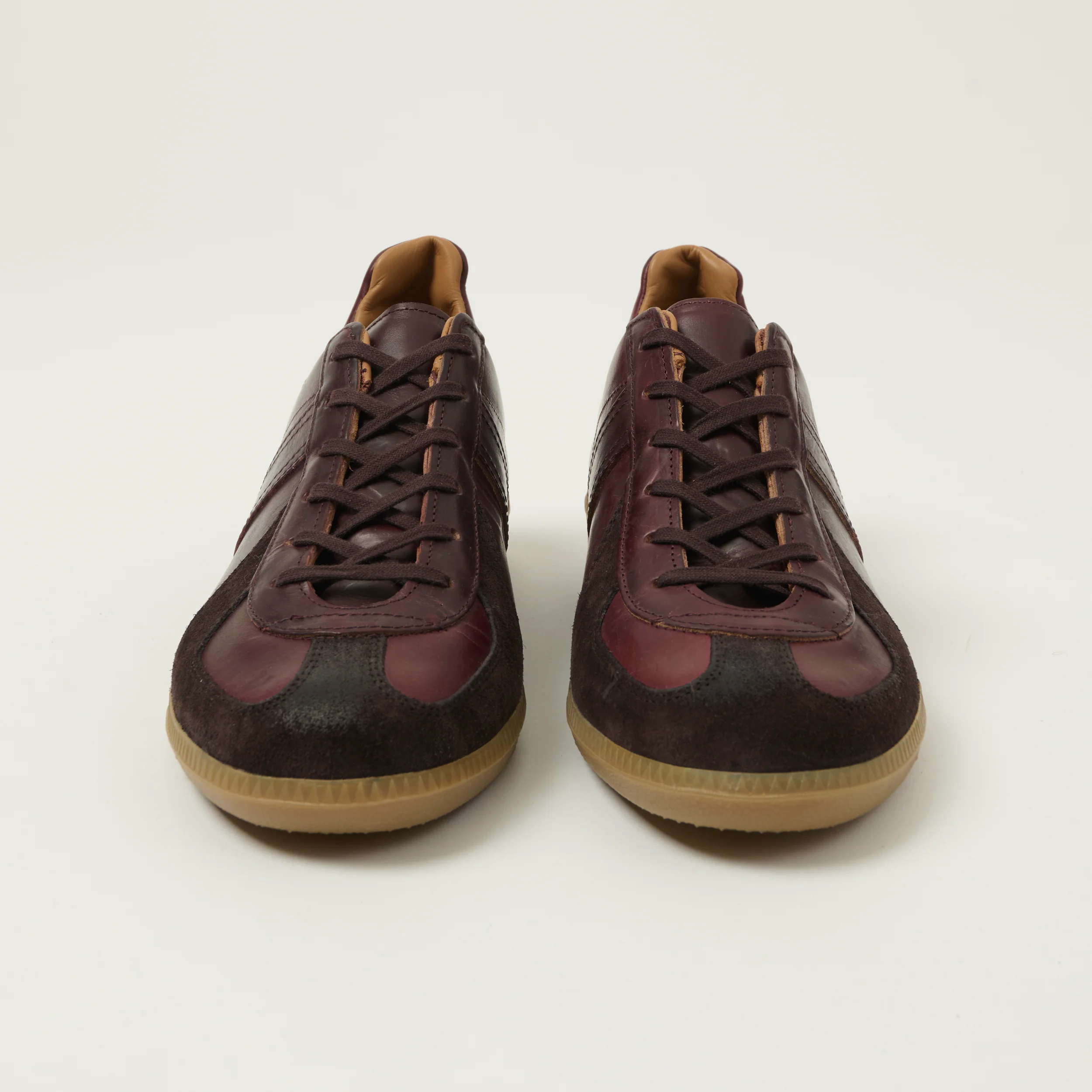 Reproduction of Found 1980s German Army Trainer - Burgundy - Image 3