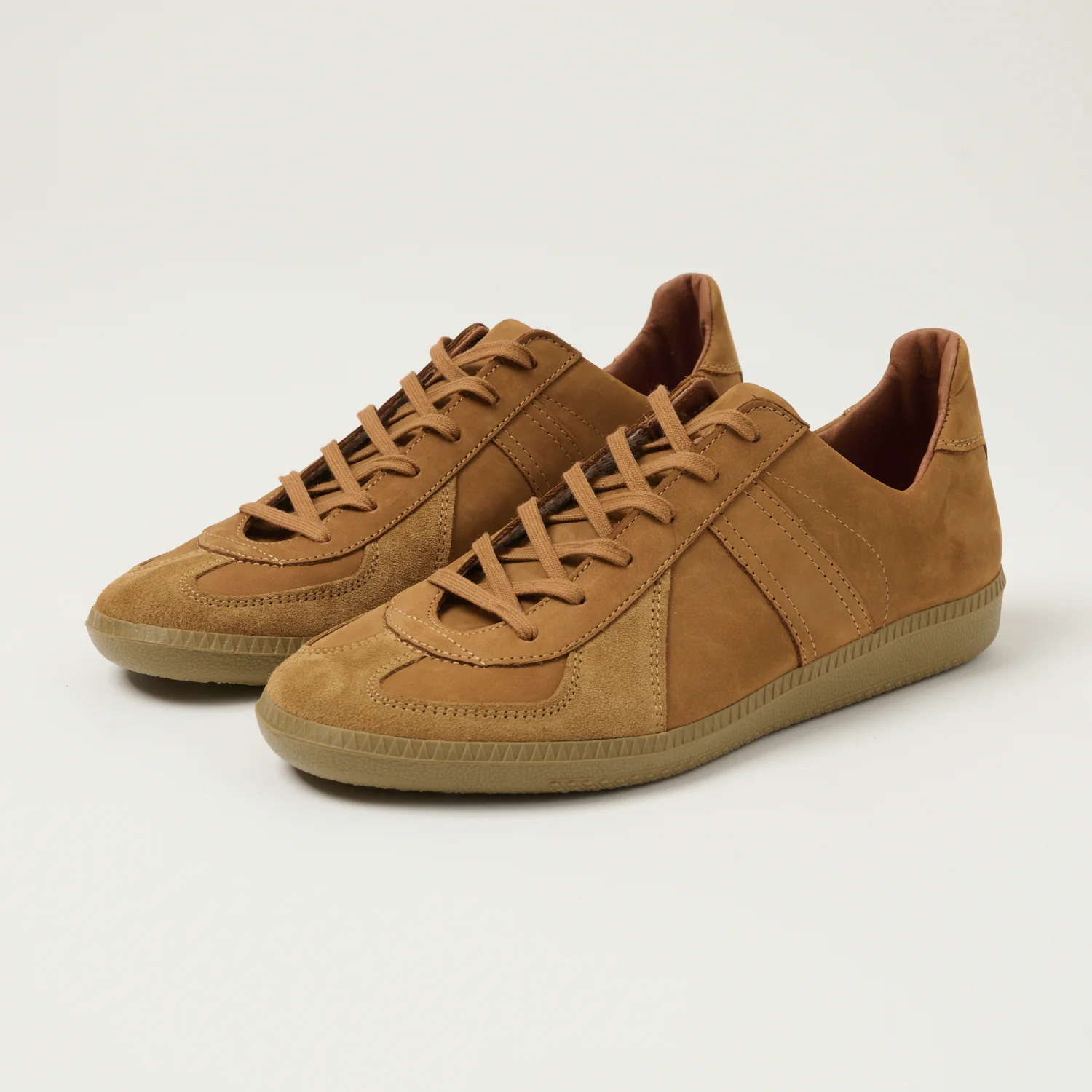 Reproduction of Found 1980s German Army Trainer - Camel Nubuck