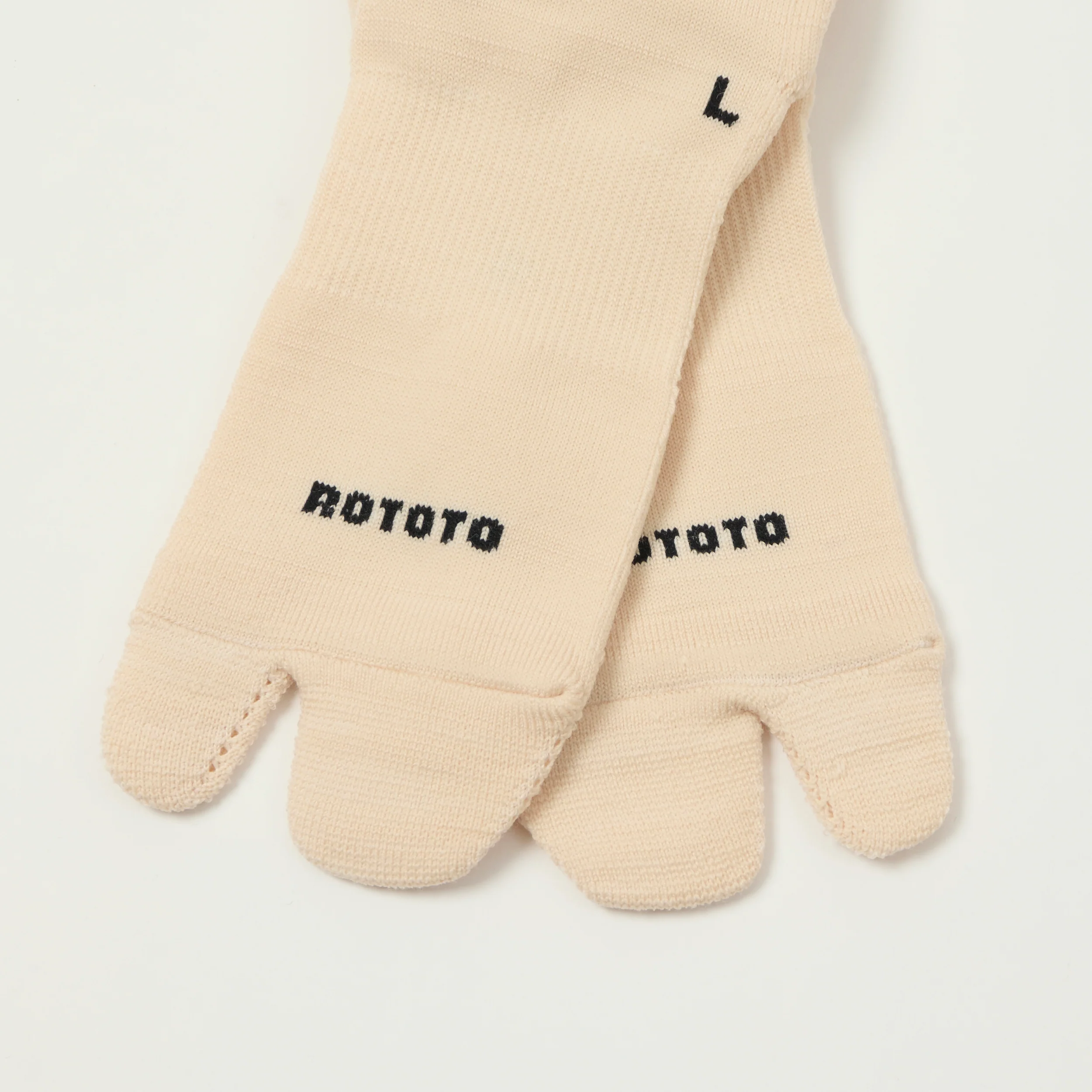 RoToTo Allrounder Merino Tabi - Raw White - Image 2