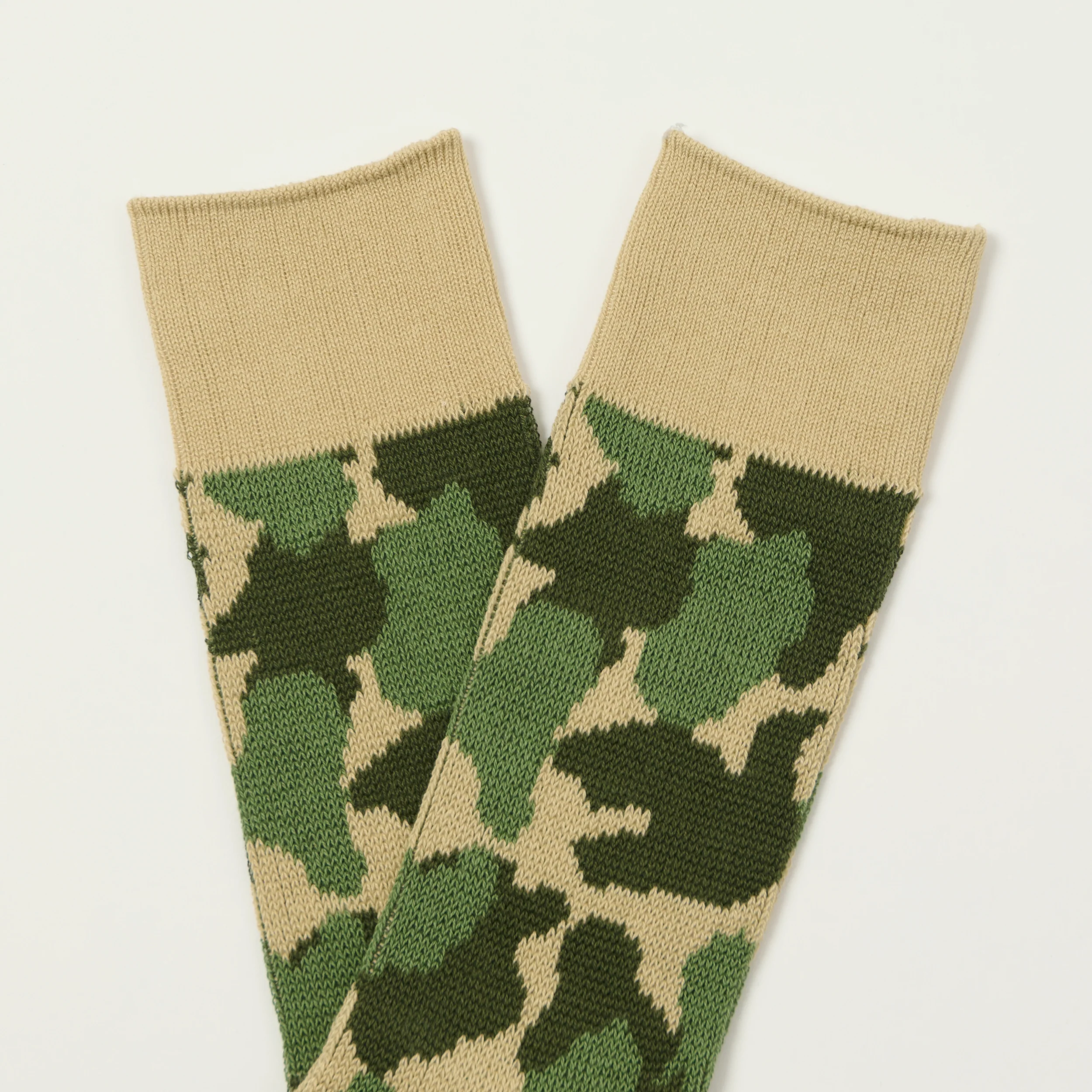 RoToTo Duck Hunter Camo Socks - Sand Beige - Image 2