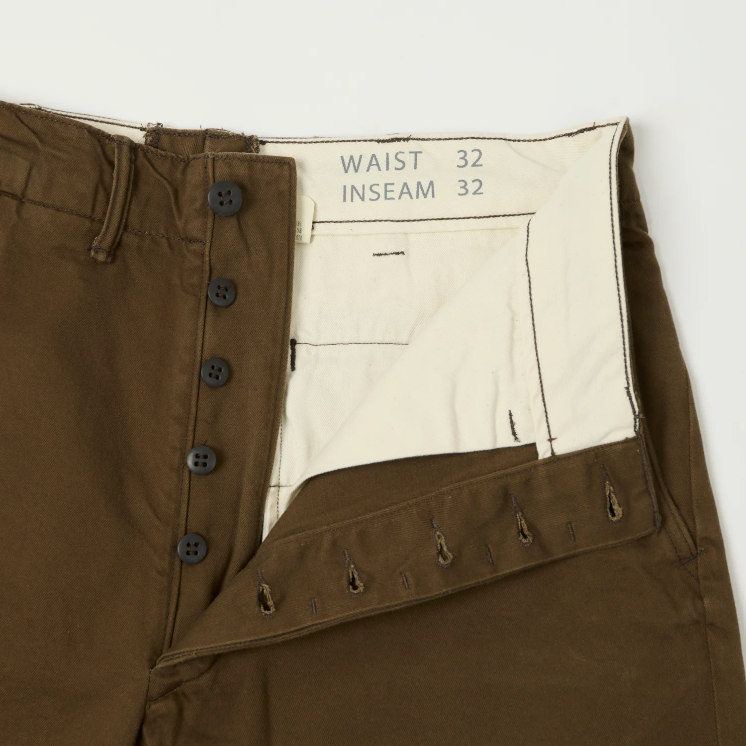 RRL Chino Field Trouser - Dark Brown - Image 3