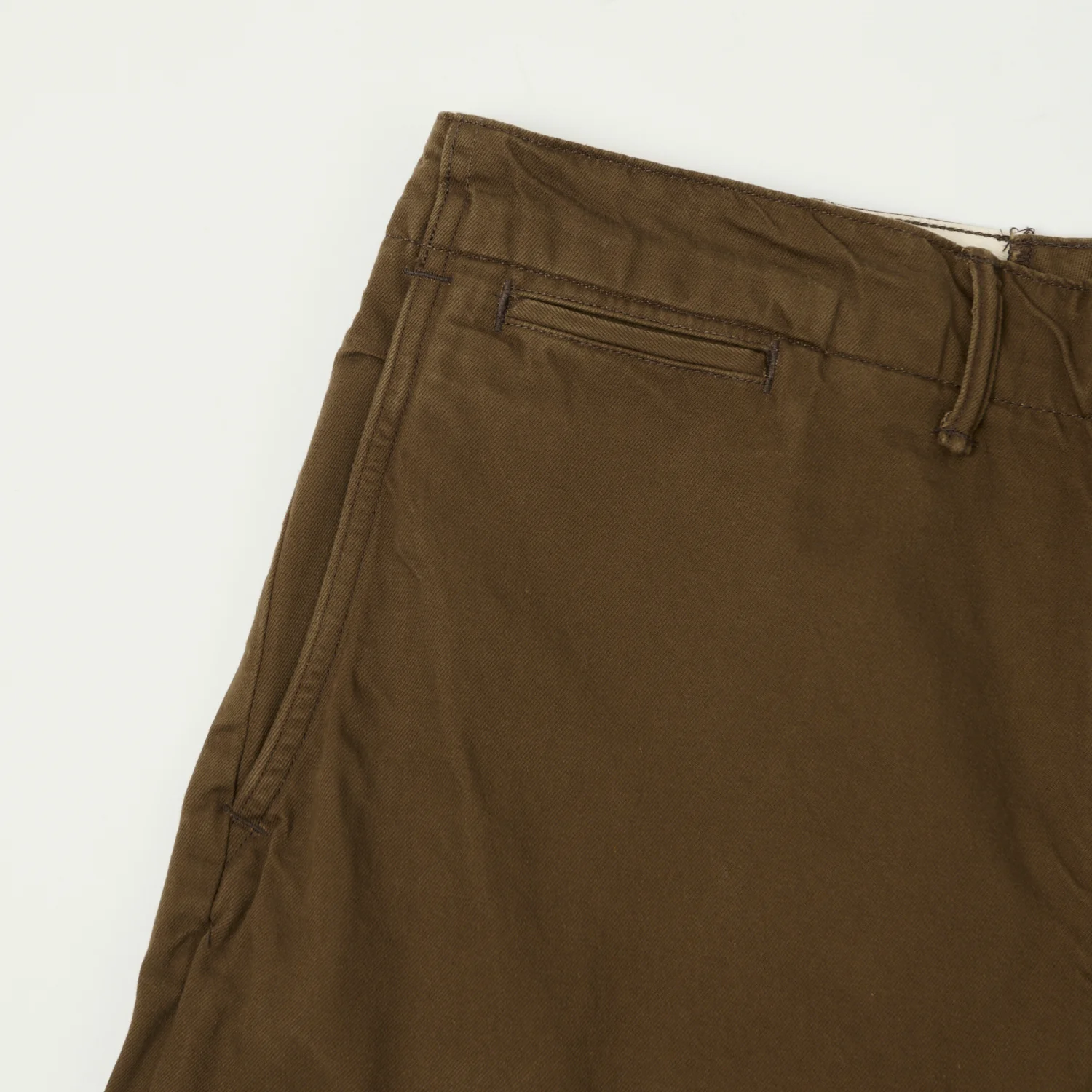 RRL Chino Field Trouser - Dark Brown - Image 4