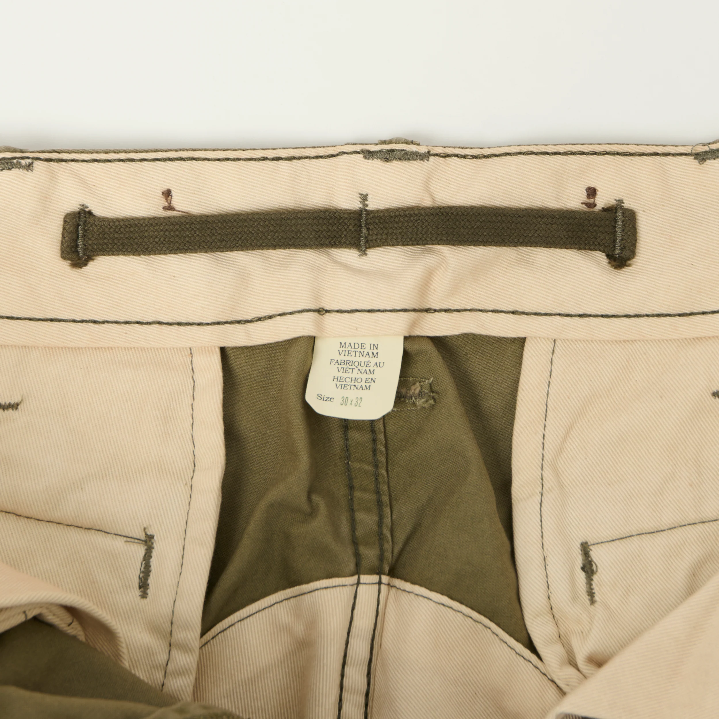 RRL Surplus Cargo Trouser - Dark Olive - Image 8