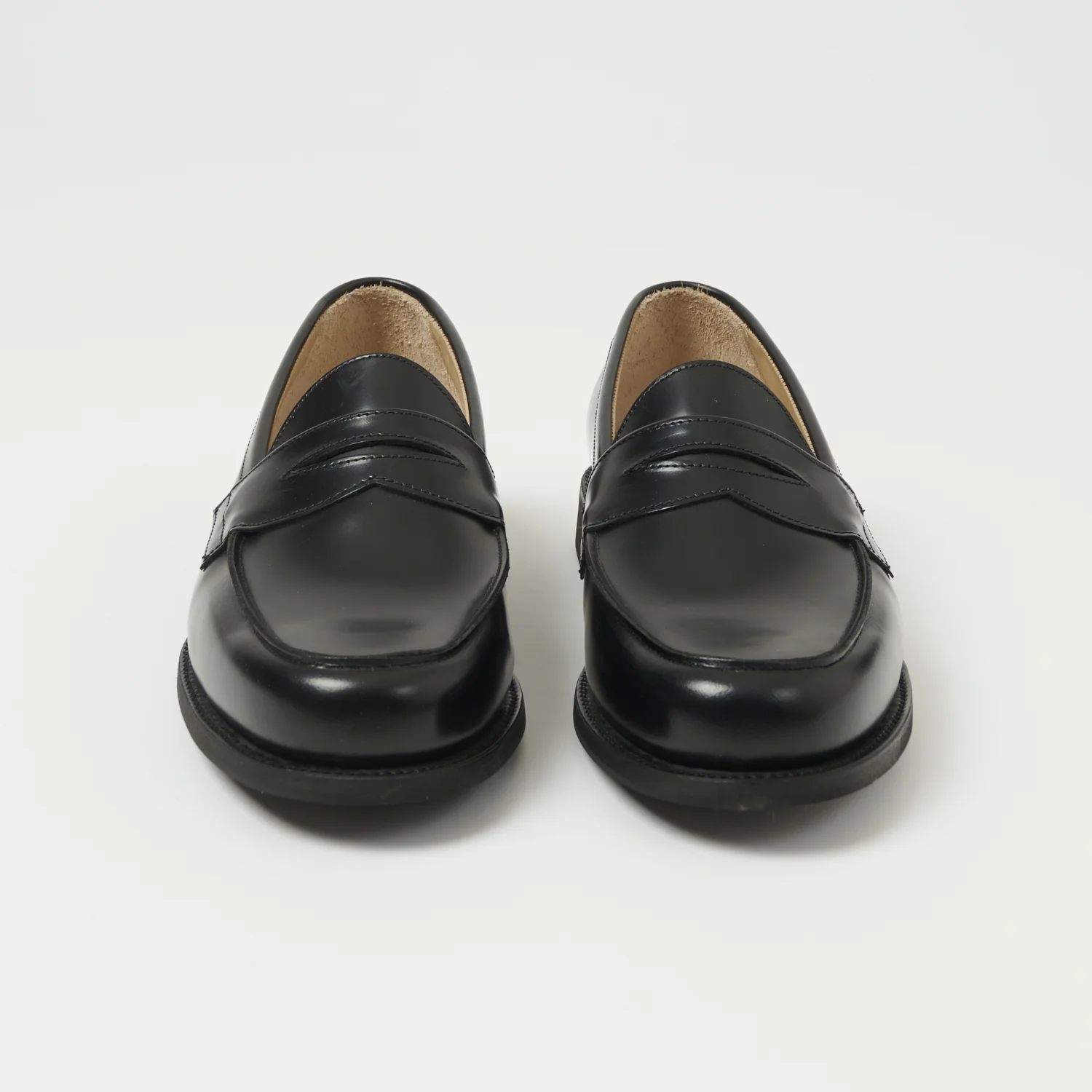 Sanders Butt Seam Loafer Shoe - Black - Image 3