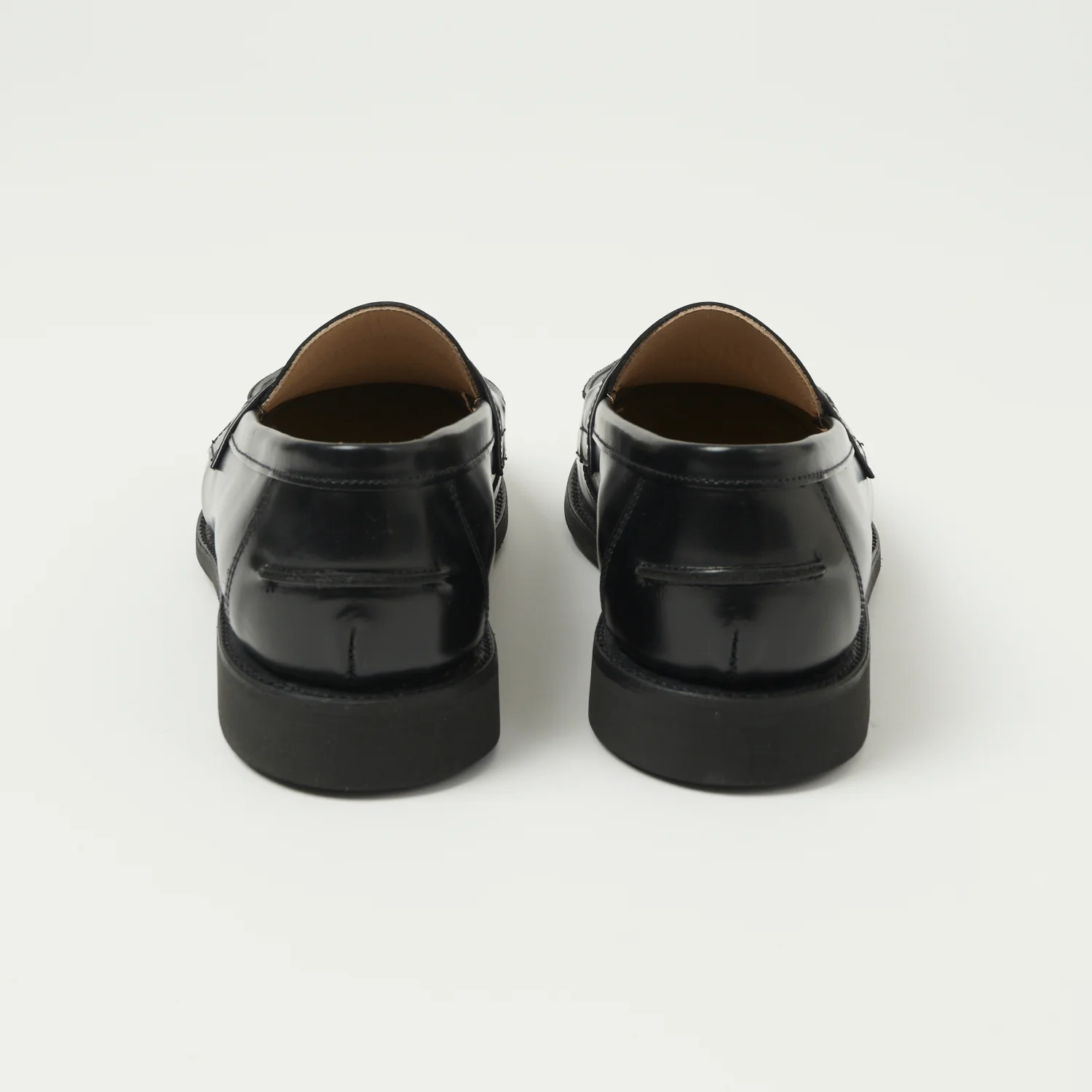 Sanders Butt Seam Loafer Shoe - Black - Image 4