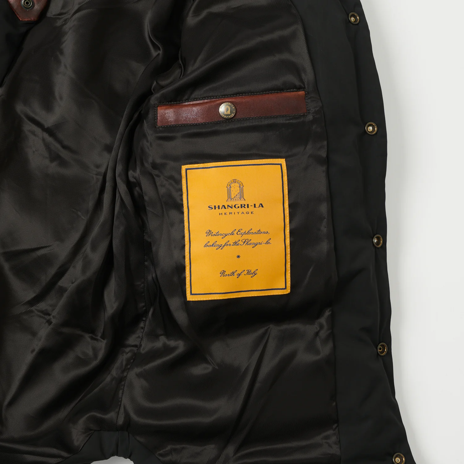 Shangri-La Heritage 'Bivacco' Western Down Jacket - Black - Image 6