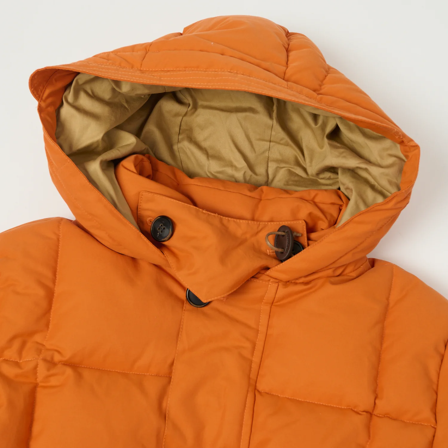 Shangri-La Heritage 'Presena' Quilted Down Jacket - Orange - Image 5