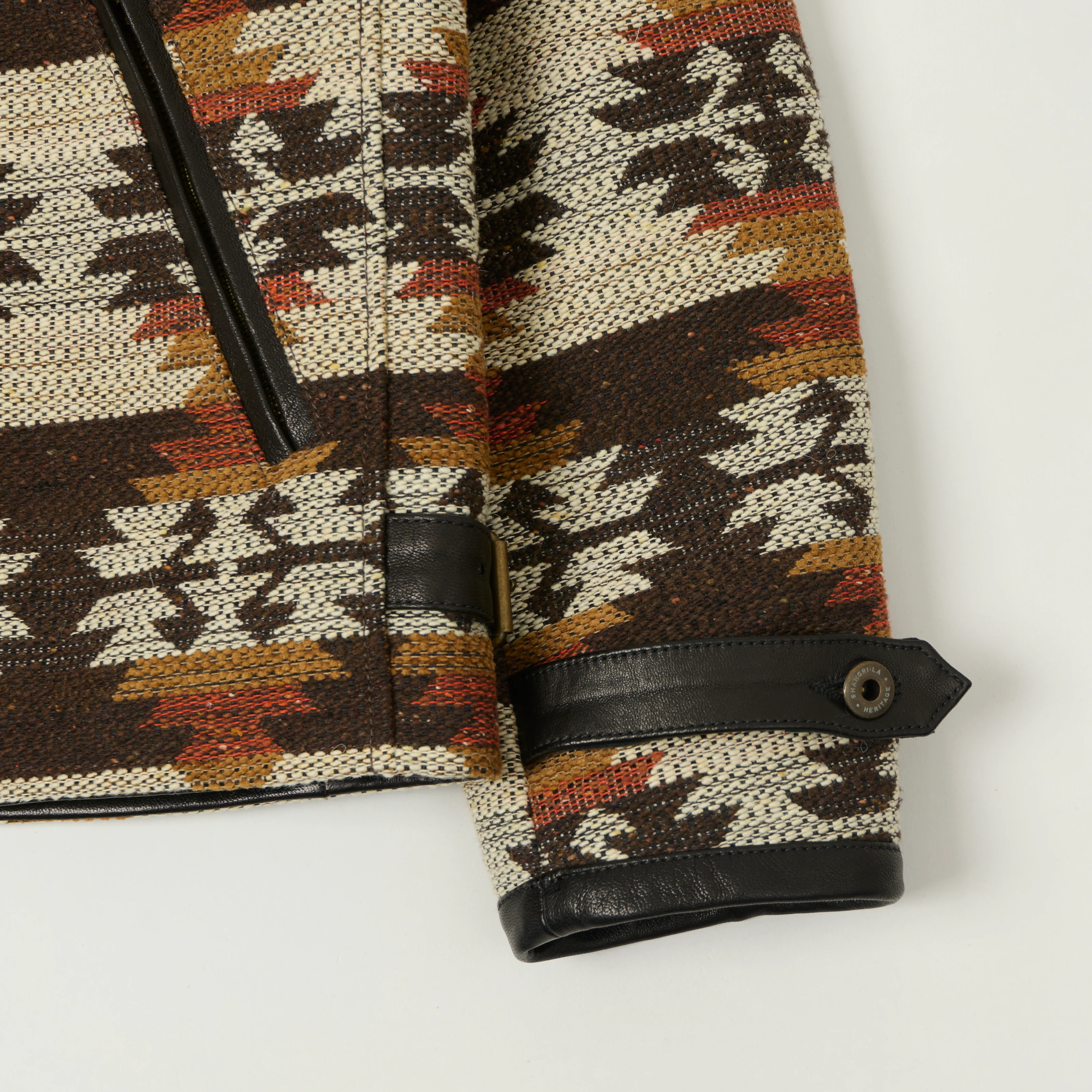 Shangri-La Heritage 'Varenne' Wool Kilim Jacket - Desert Navajo - Image 3