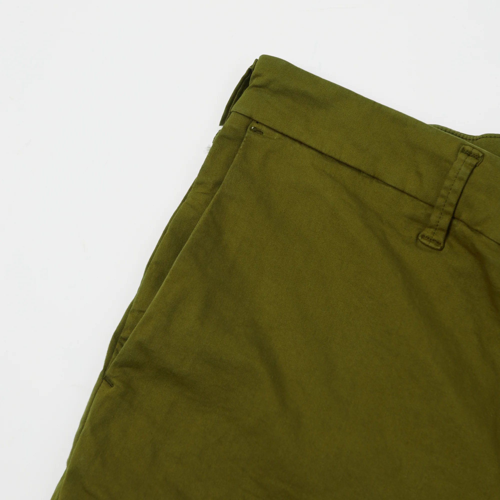 Spellbound Slim Tapered Stretch Chino - Army Green - Image 4