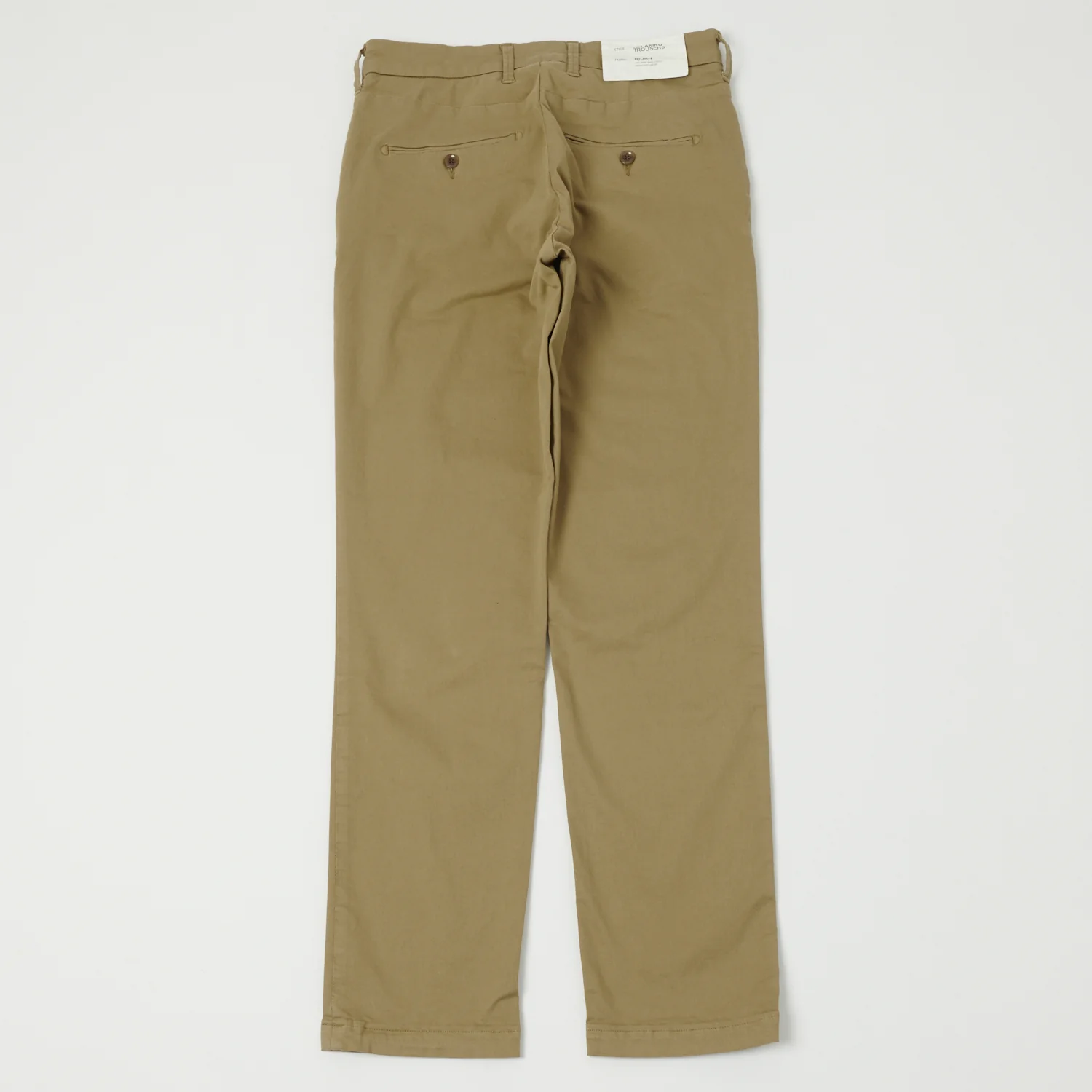 Spellbound Slim Tapered Stretch Chino - Khaki Beige - Image 5