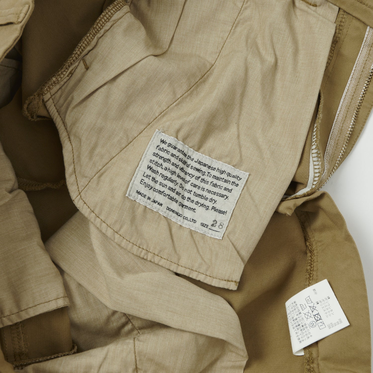 Spellbound Slim Tapered Stretch Chino - Khaki Beige - Image 6
