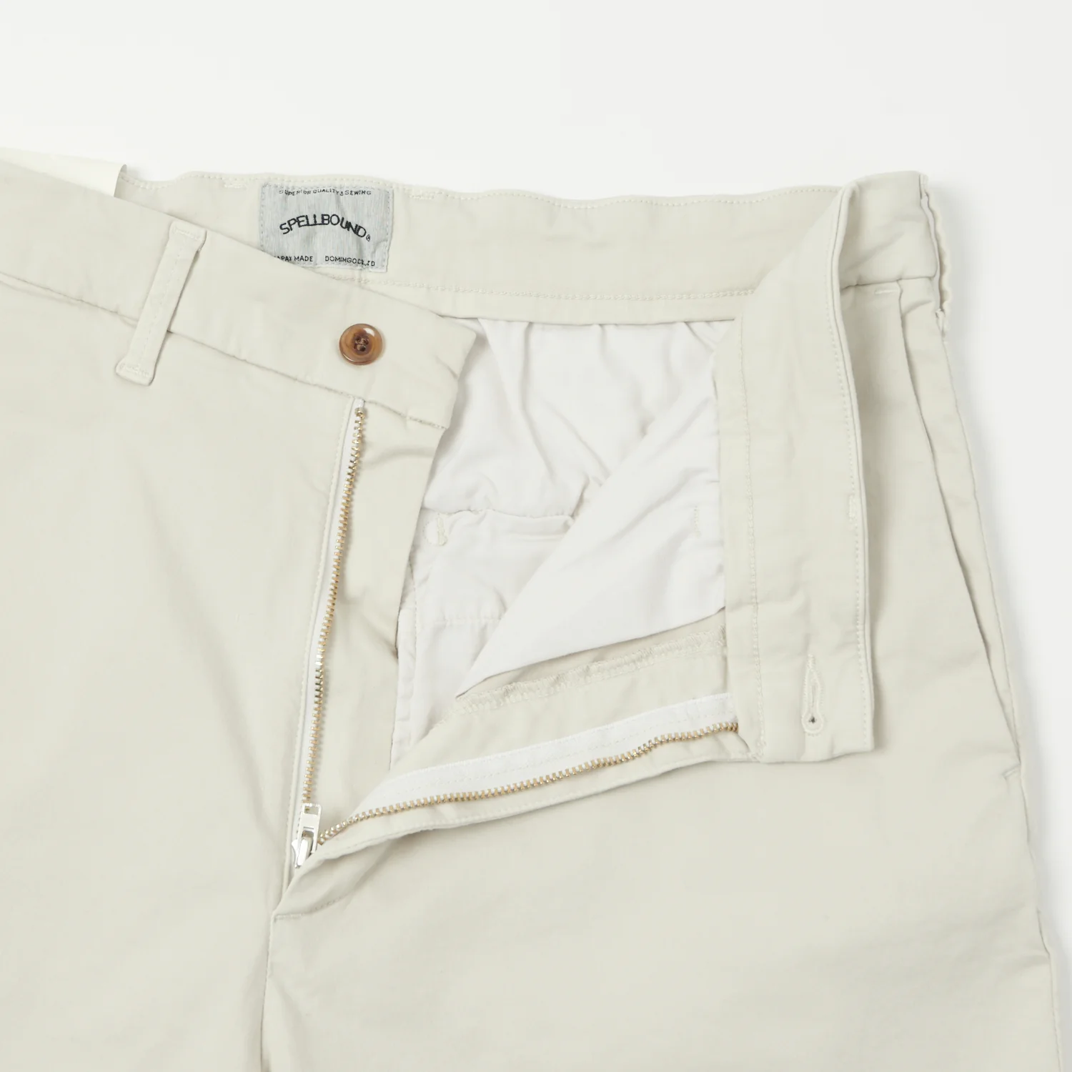 Spellbound Slim Tapered Stretch Chino - Natural - Image 4