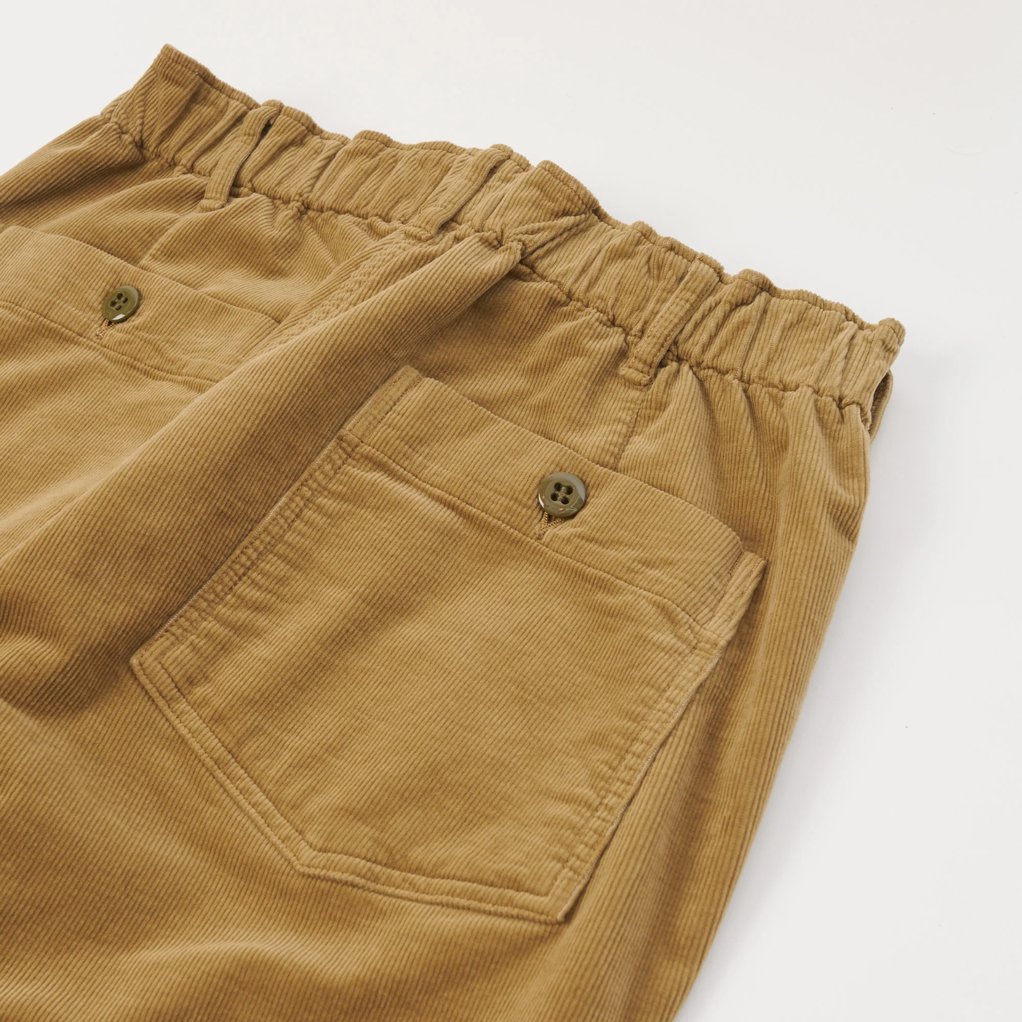 Spellbound Corduroy Baker Trouser - Khaki - Image 4