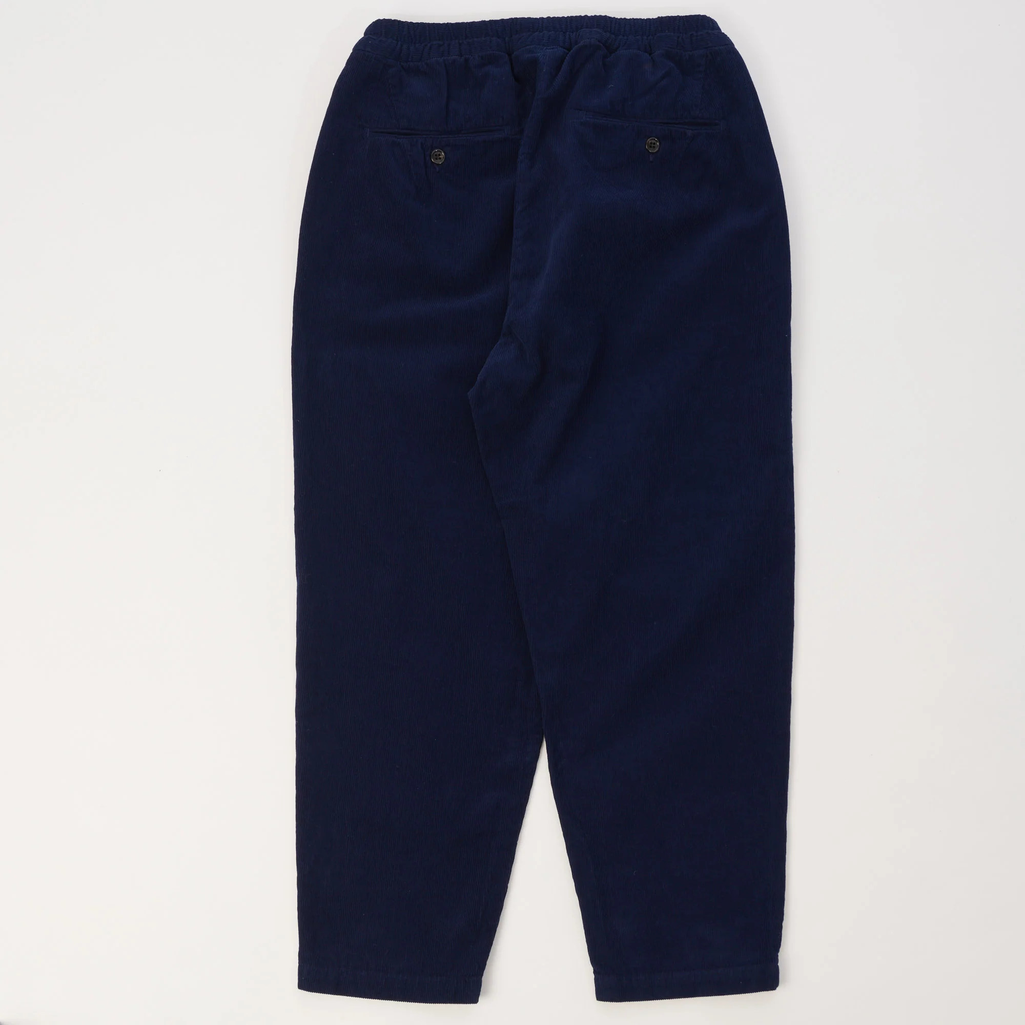 Spellbound Corduroy Wide Tapered Trouser - Navy - Image 4