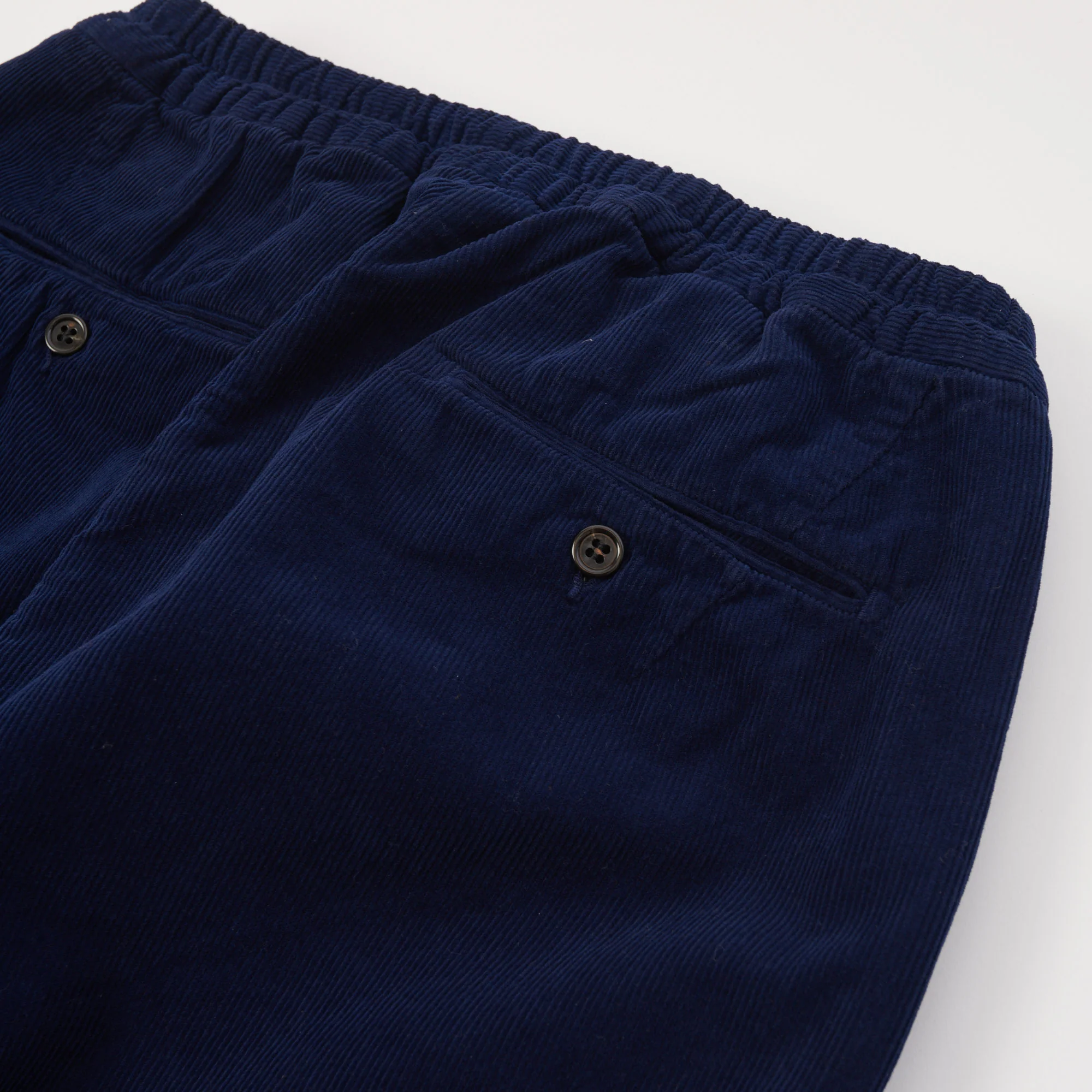Spellbound Corduroy Wide Tapered Trouser - Navy - Image 5