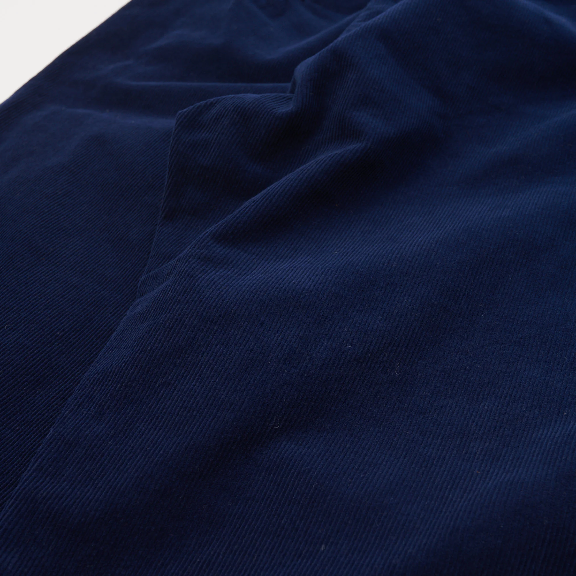 Spellbound Corduroy Wide Tapered Trouser - Navy - Image 6
