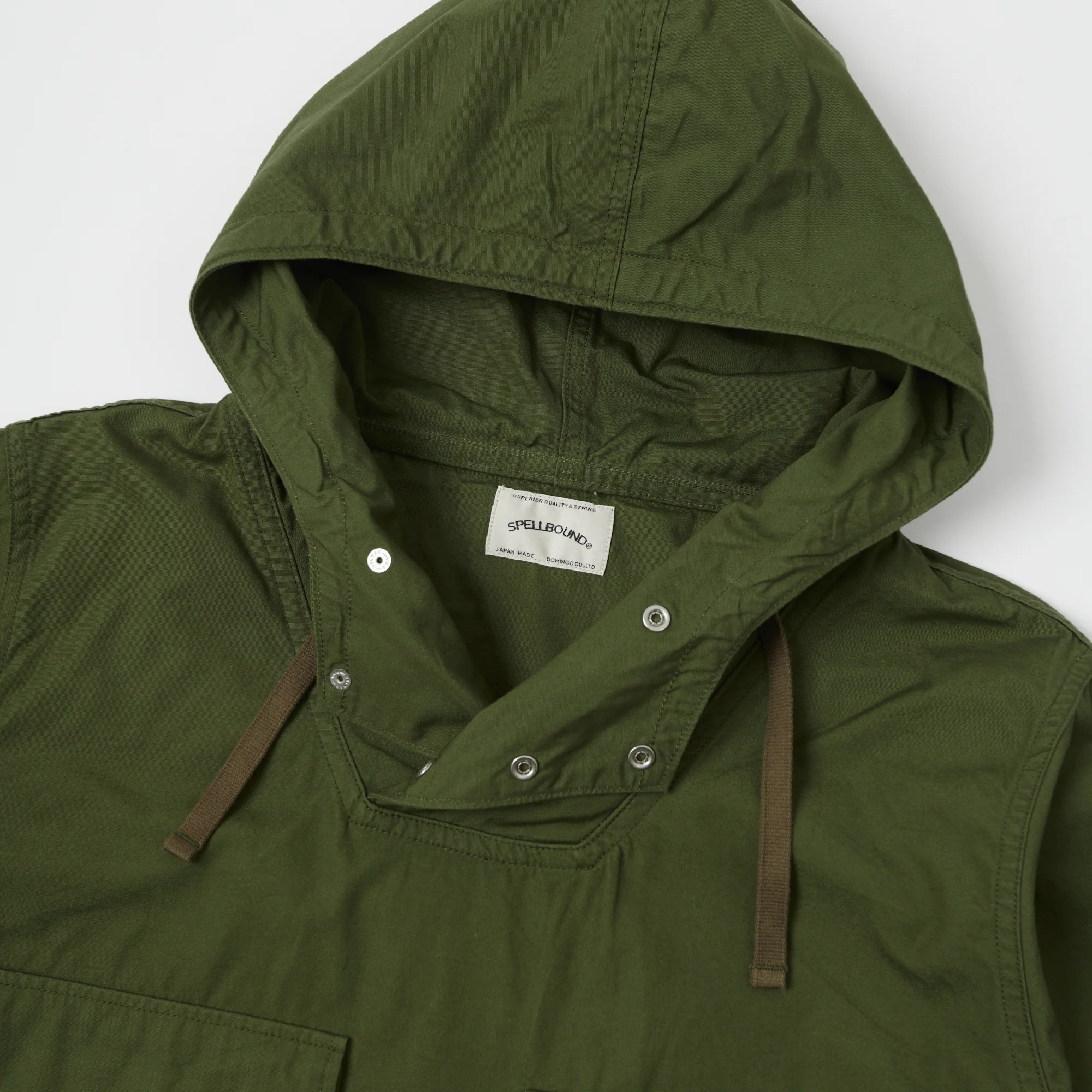 Spellbound Military Smock Jacket - Olive Drab - Image 2
