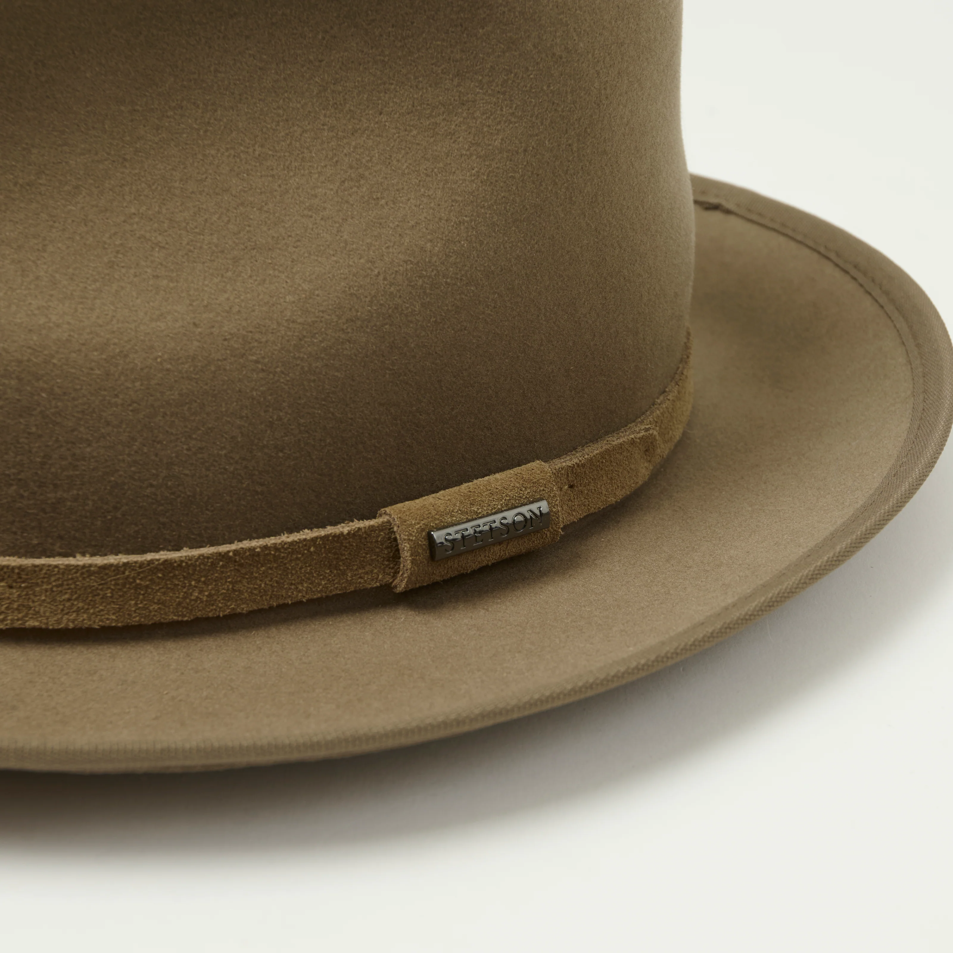 Stetson Wool/Cashmere Felt Fedora - Beige - Image 2