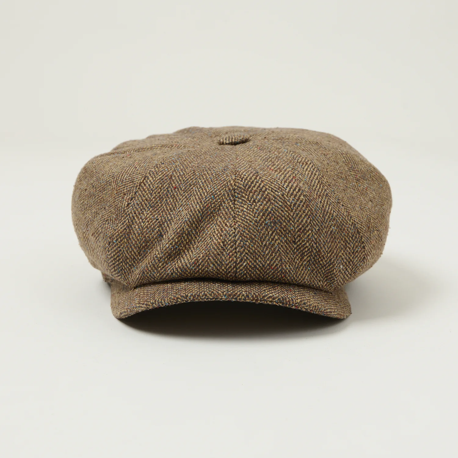 Stetson Silk Herringbone Hatteras - Brown Melange - Image 2