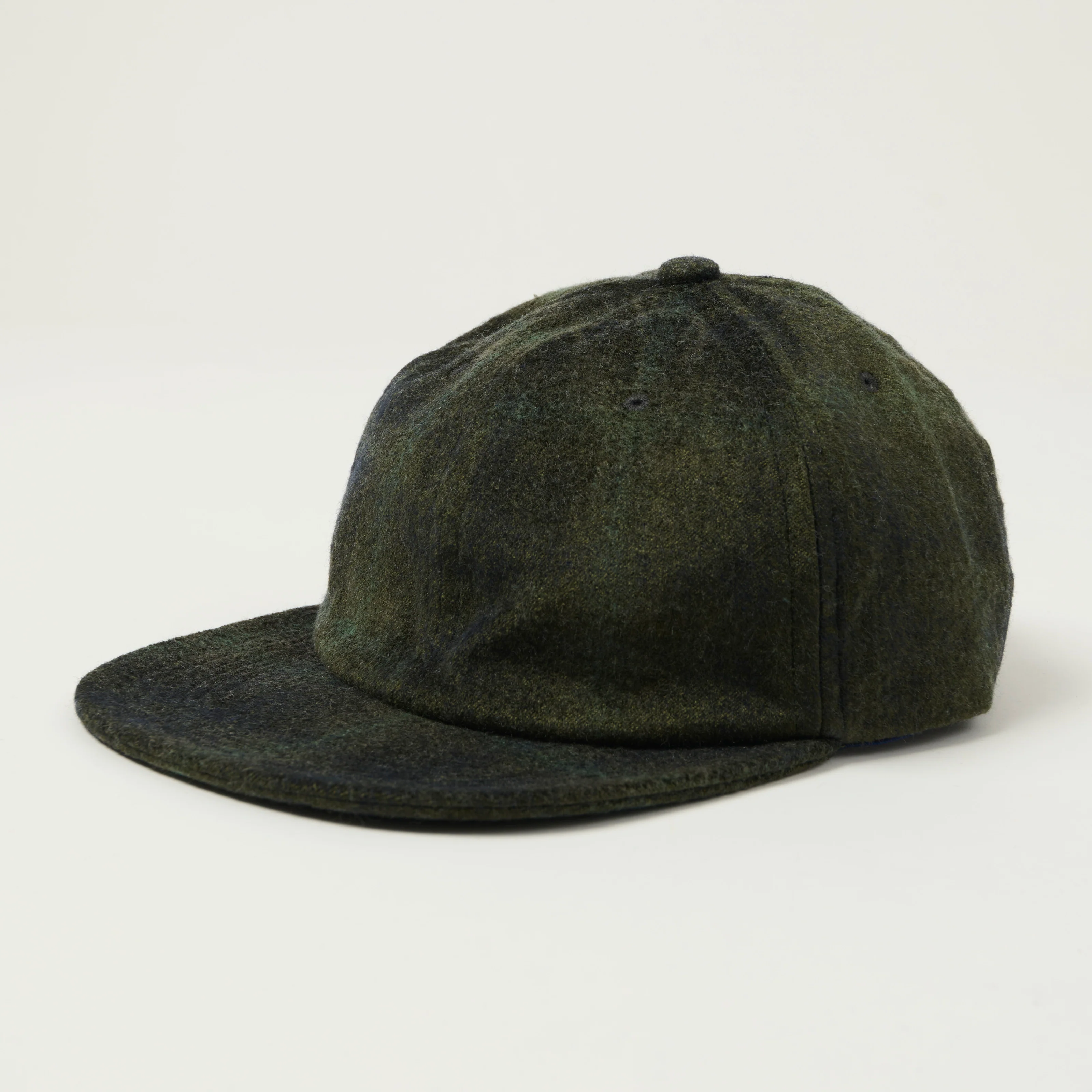 Sublime Needle Check Baseball Cap - Green