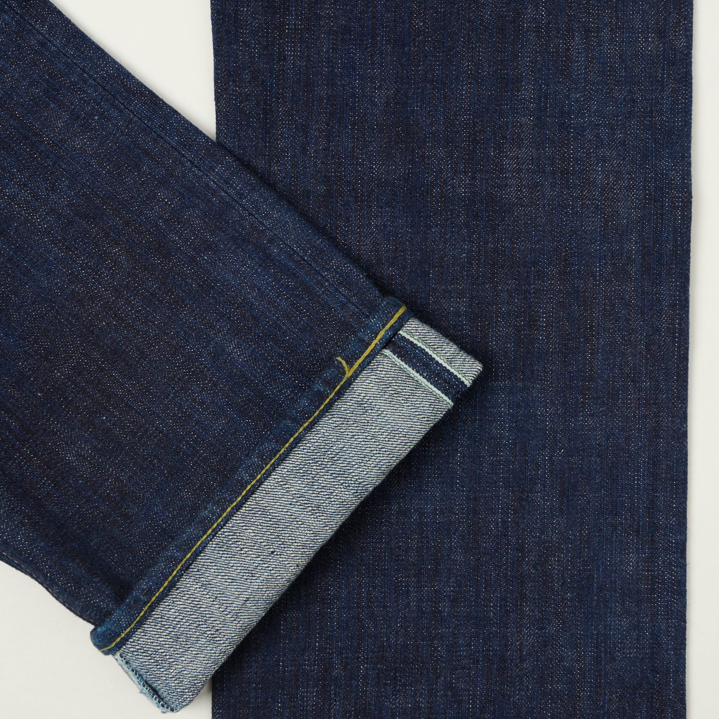 Sugar Cane 'Hawaii' 14oz Straight Leg Jeans - One Wash - Image 3