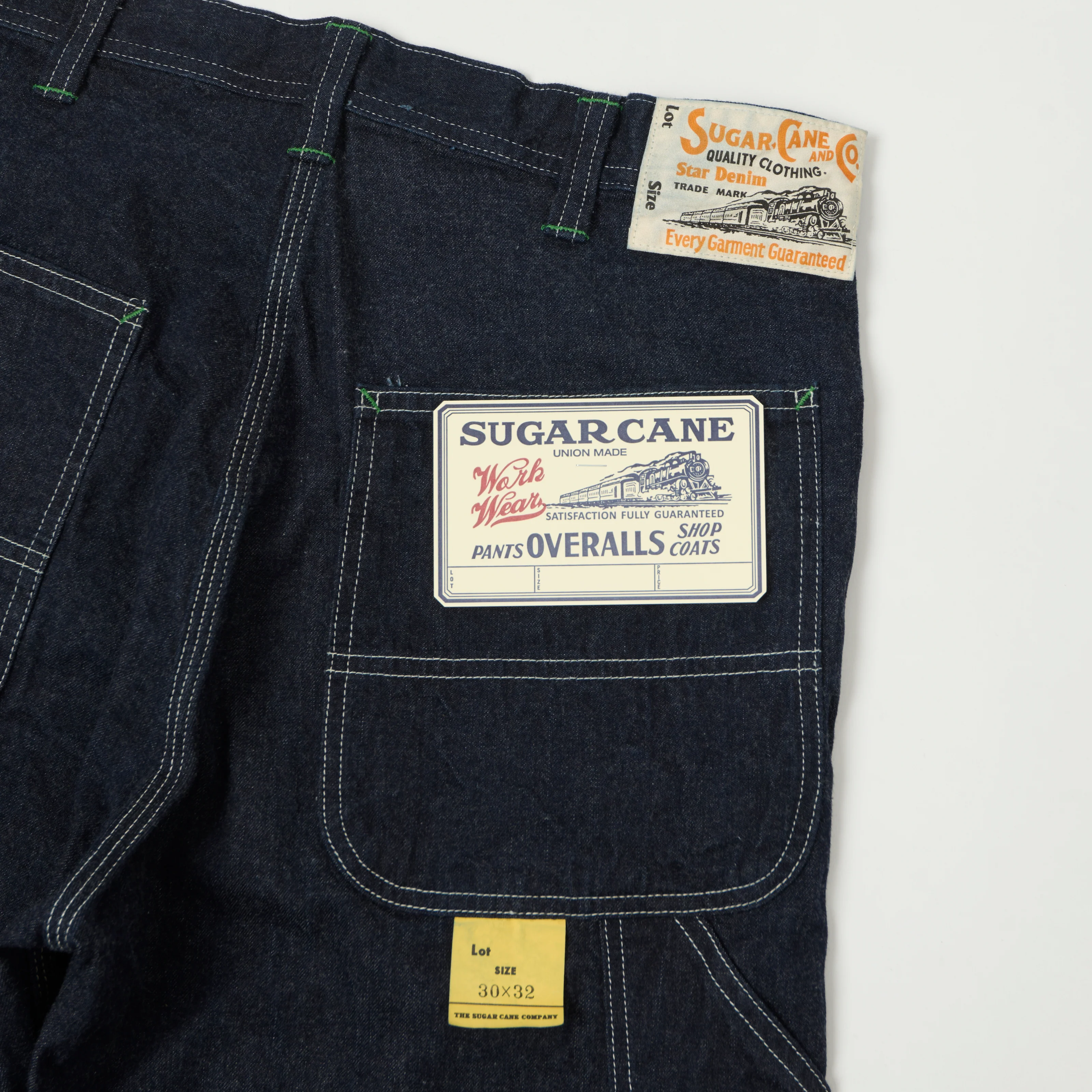 Sugar Cane Denim Carpenters Trousers - One Wash - Image 2