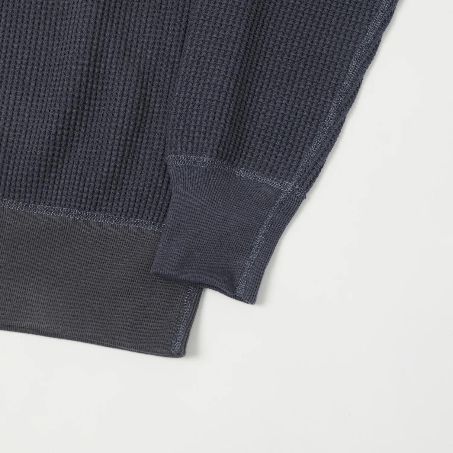 TOYS McCOY Big Waffle Crew Neck Sweatshirt - Navy - Image 3