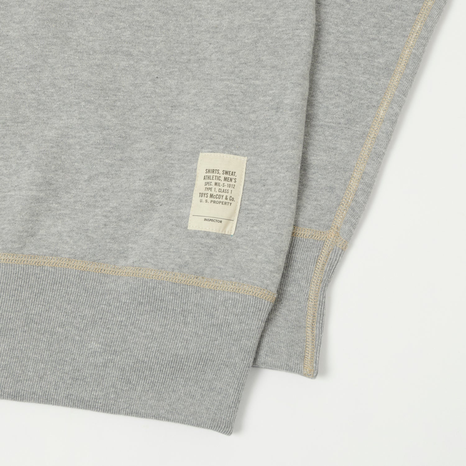 TOYS McCOY 'Flatseamer' Sweatshirt - Grey - Image 4
