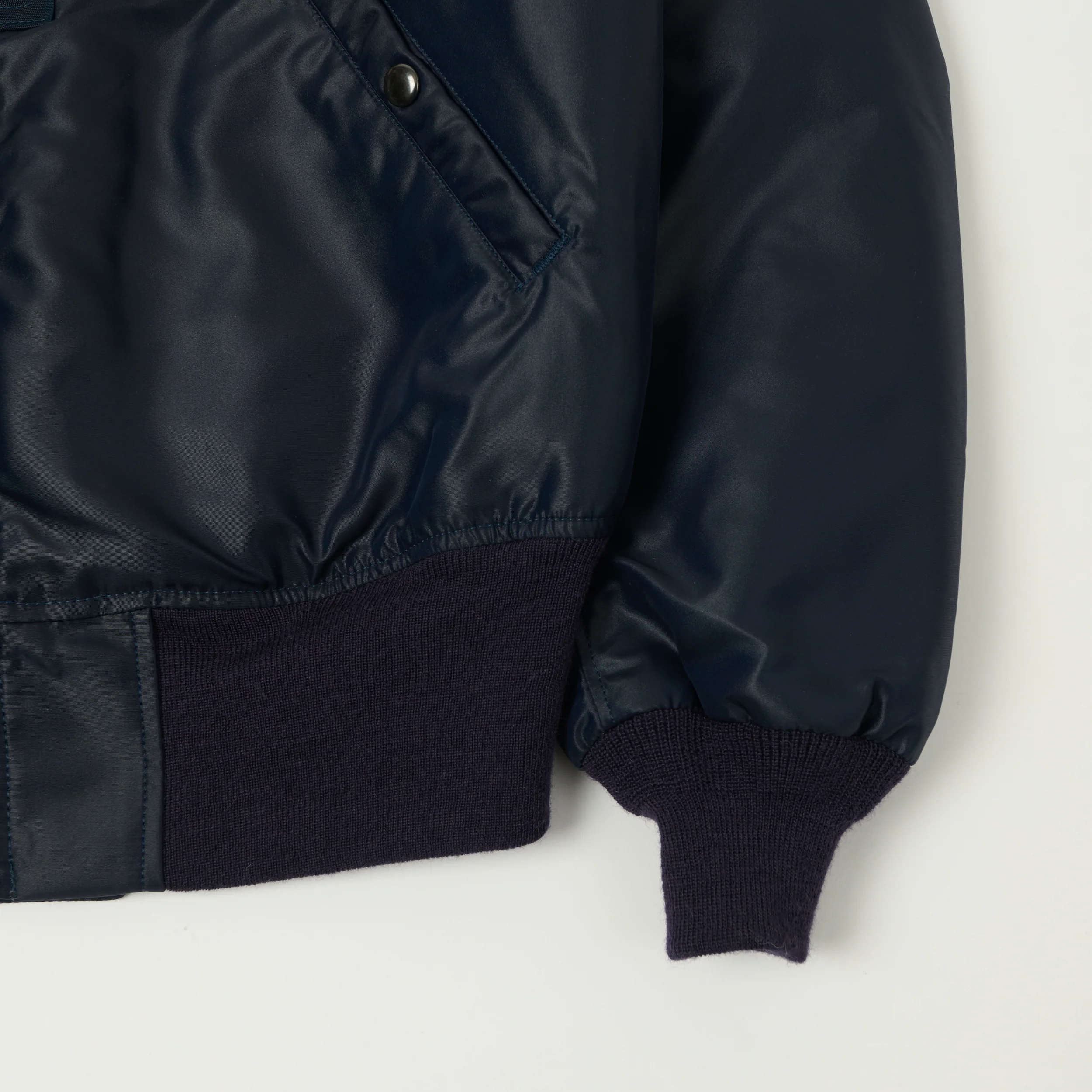TOYS McCOY Marylin Monroe 'Anything Goes' B-15C Flight Jacket - Navy - Image 4