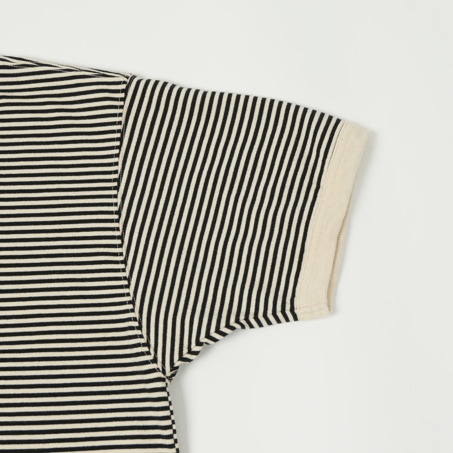 TOYS McCOY 'The Great American Hero' Stripe T-Shirt - Ivory/Black - Image 3