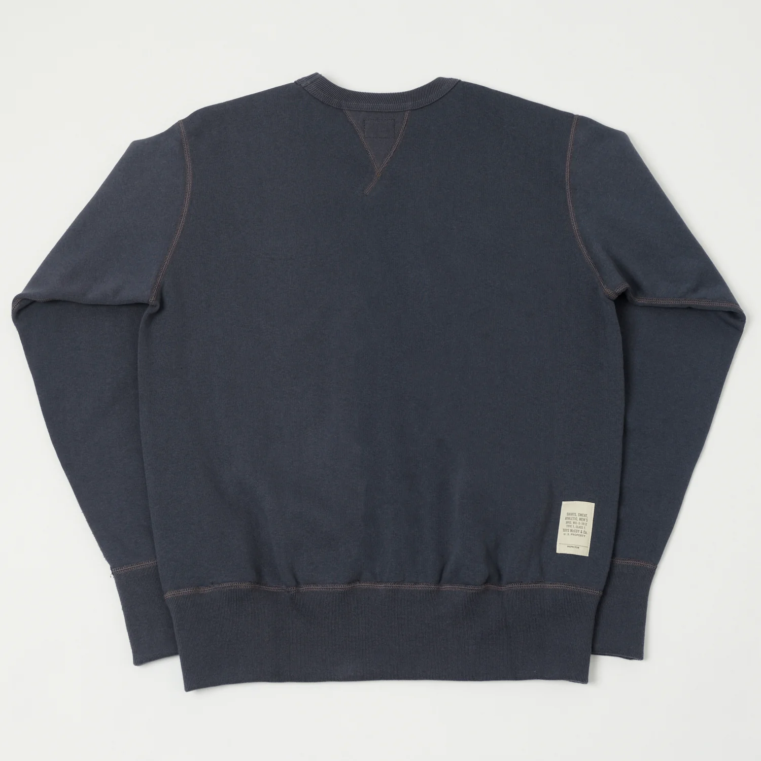 TOYS McCOY U.S.A.F Print Sweatshirt - Navy Grey - Image 4