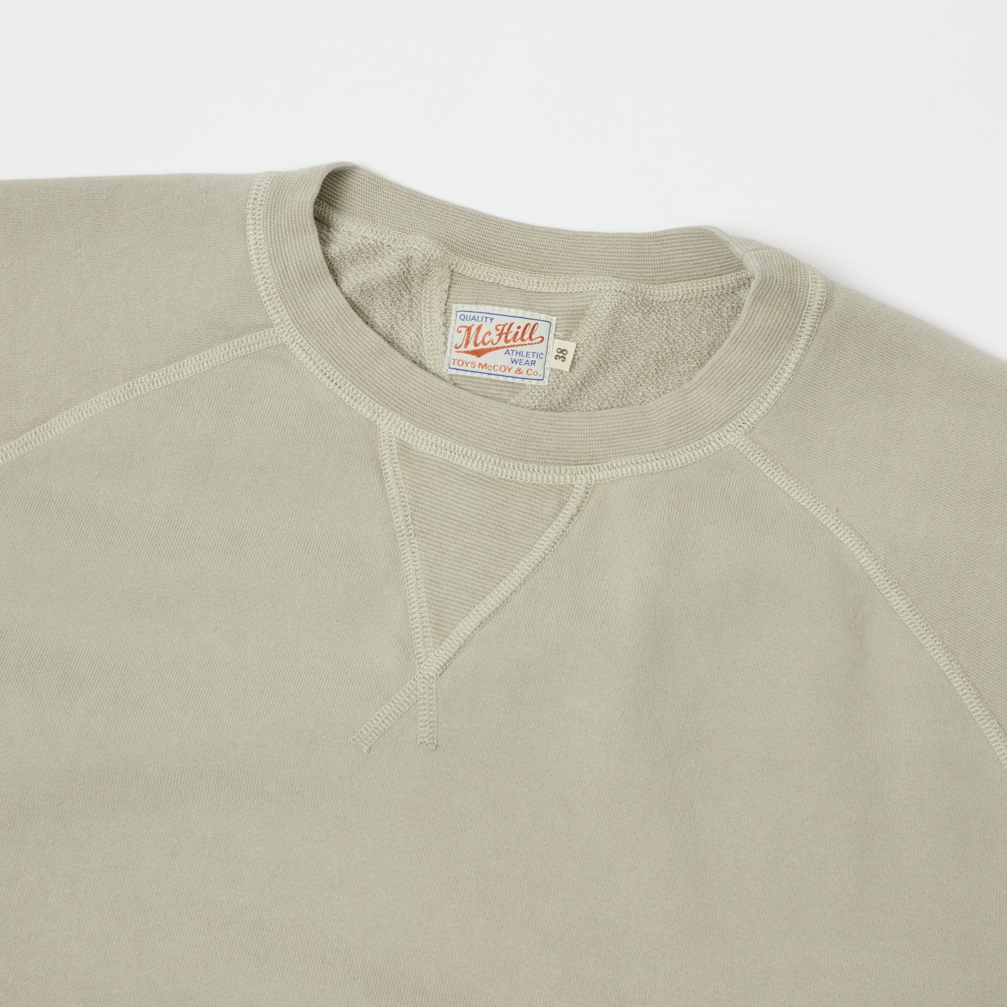 TOYS McCOY Short Sleeve Military Sweatshirt - Sand - Image 2