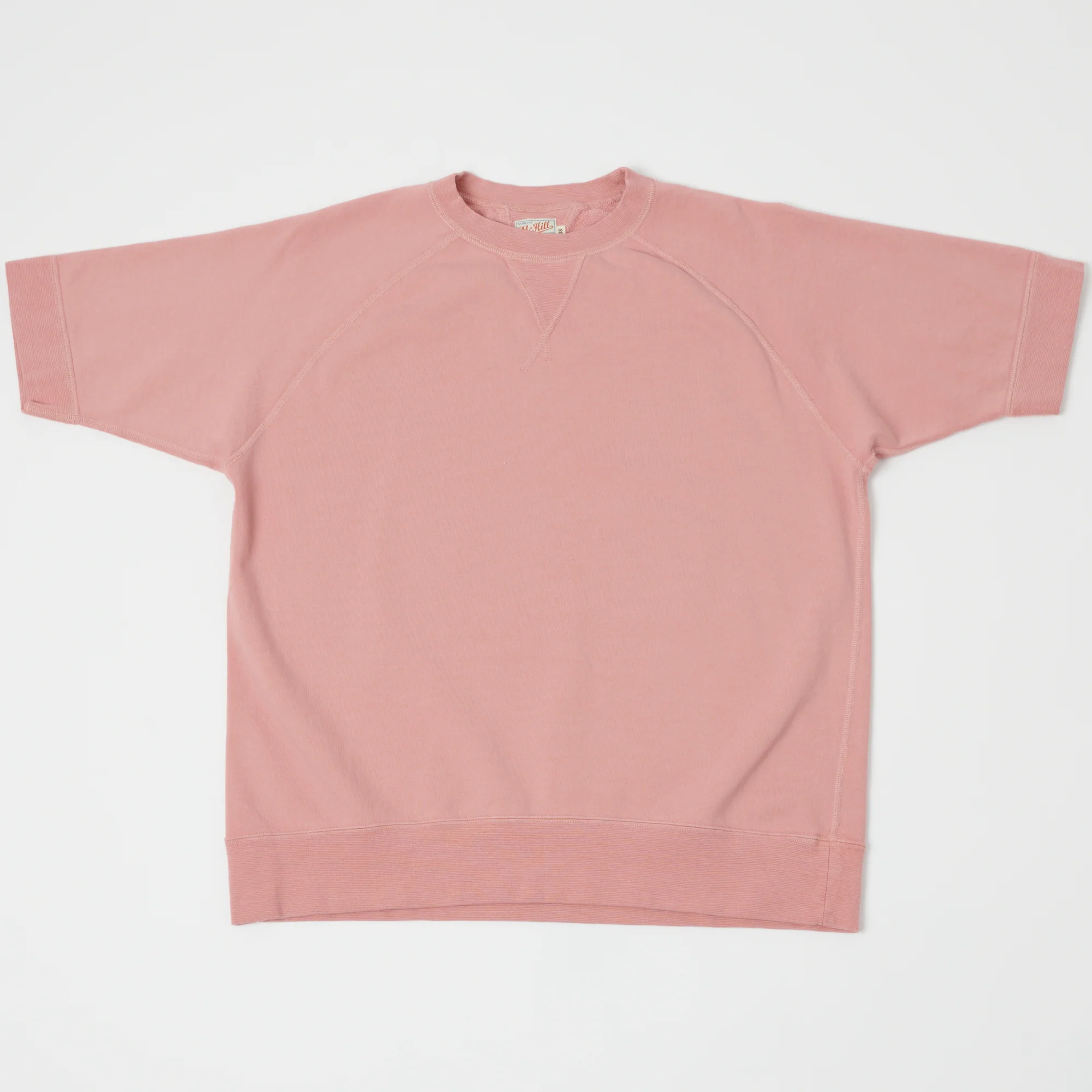 TOYS McCOY Short Sleeve Military Sweatshirt - Smoky Pink