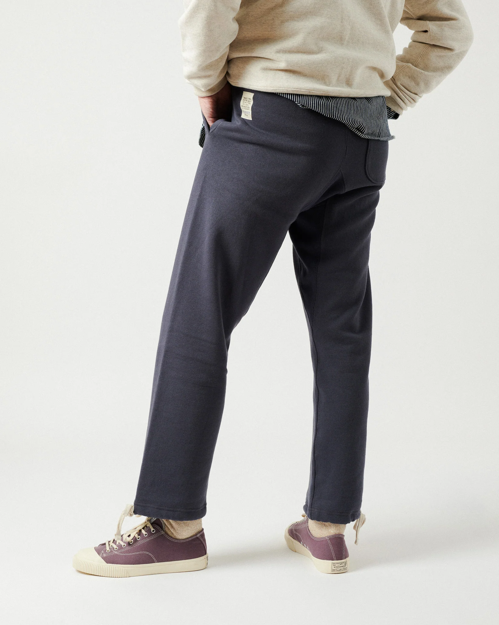 TOYS McCO 'McHill' Heavyweight Sweatpants - Navy Grey - Image 2