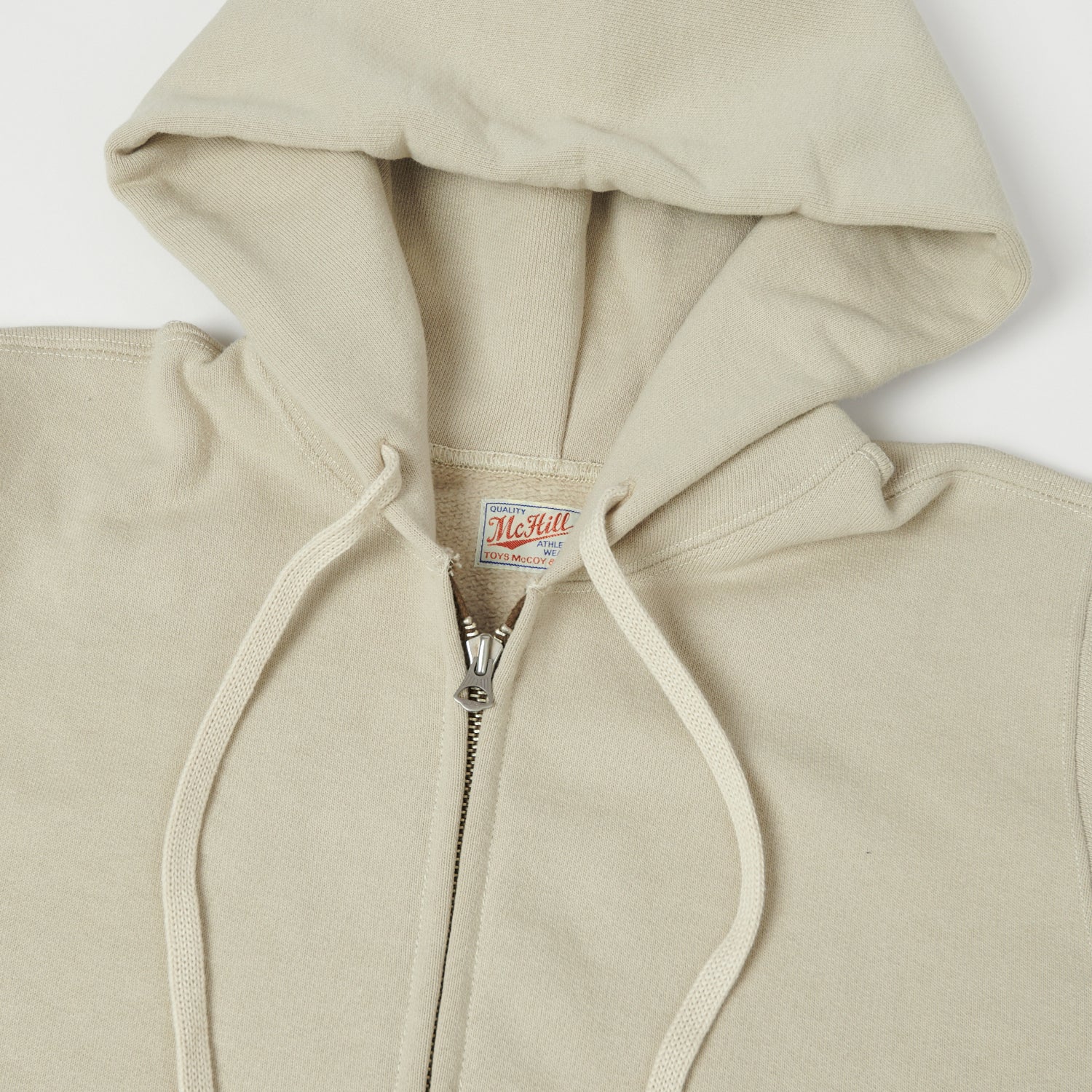 TOYS McCOY 'McHill' Zip Through Hoodie - Sand - Image 2