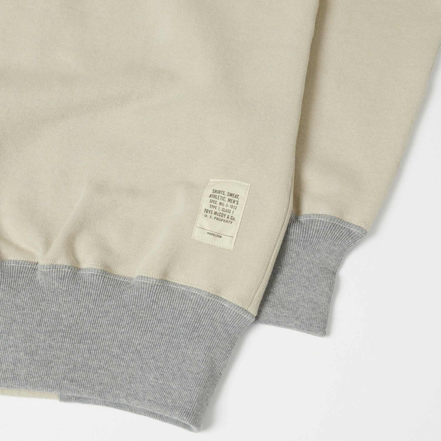TOYS McCOY 'McHill' Zip Through Hoodie - Sand - Image 4