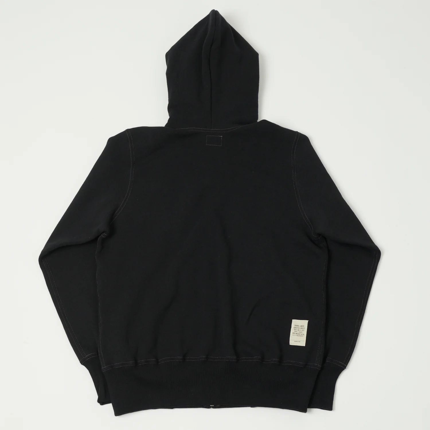 TOYS McCOY 'McHill' Zip Through Hoodie - Black - Image 4