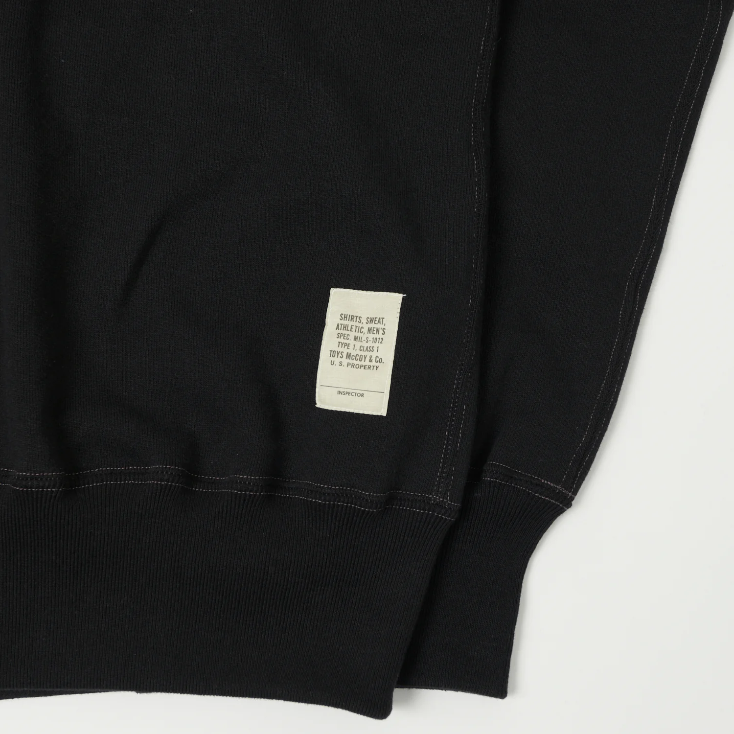 TOYS McCOY 'McHill' Zip Through Hoodie - Black - Image 5