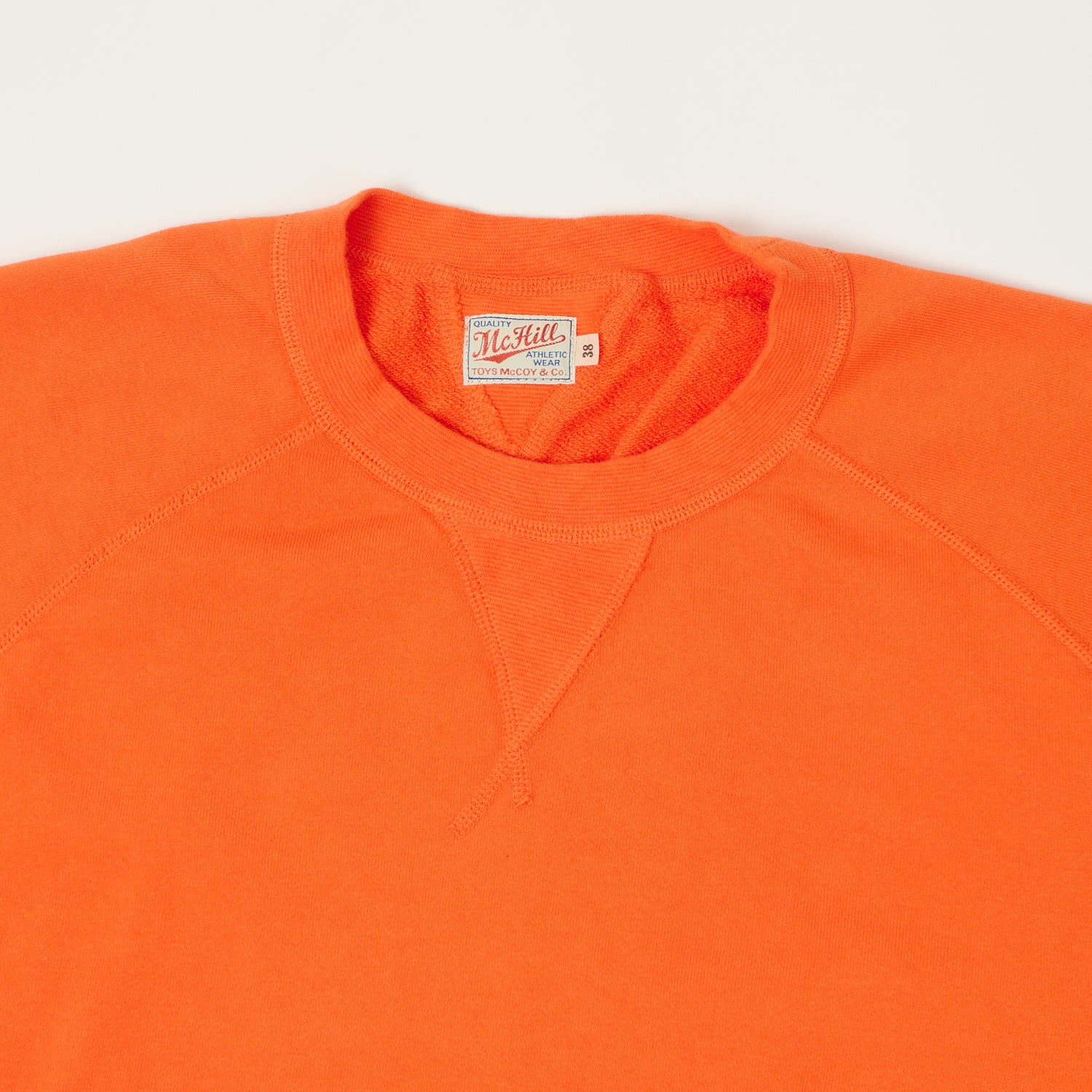 TOYS McCOY Short Sleeve Military Sweatshirt - Orange - Image 2