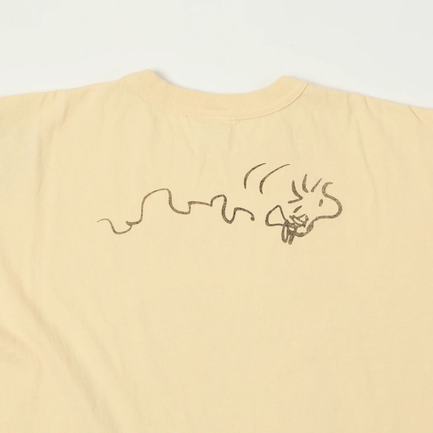 TOYS McCOY Snoopy 'Woodstock Peace & Music' T-Shirt - Natural - Image 3