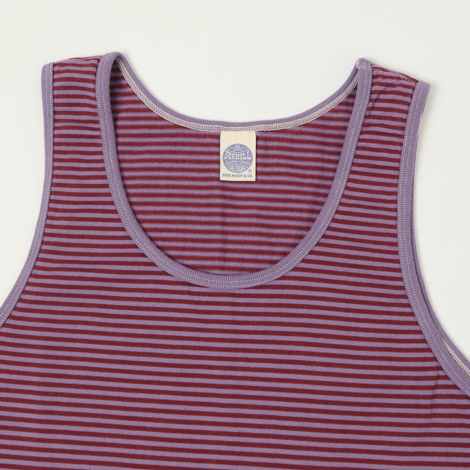 TOYS McCOY 'The Great American Hero' Stripe Tank Top - Blue/Red - Image 2
