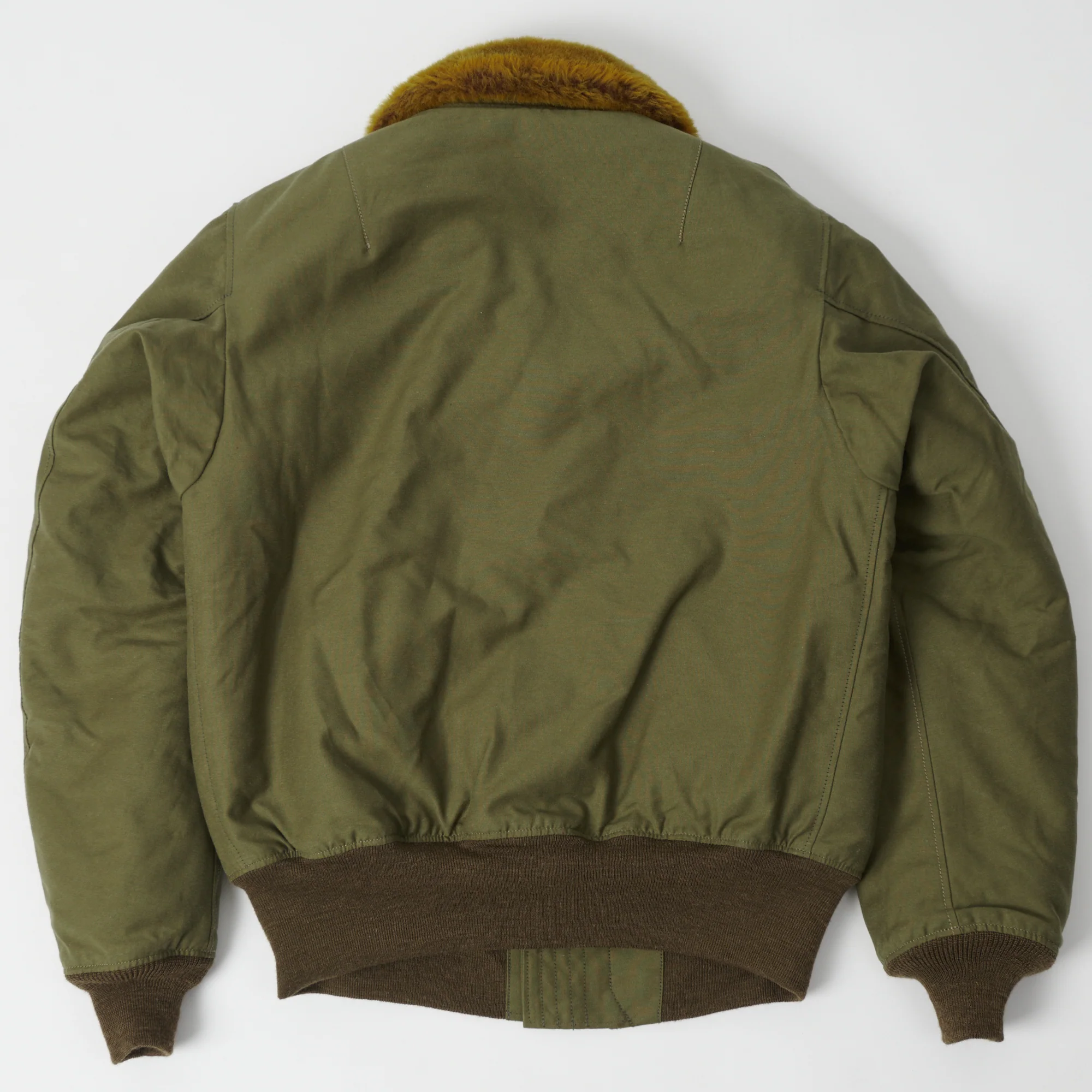 TOYS McCOY 'Type B-15' Flight Jacket - Olive - Image 2